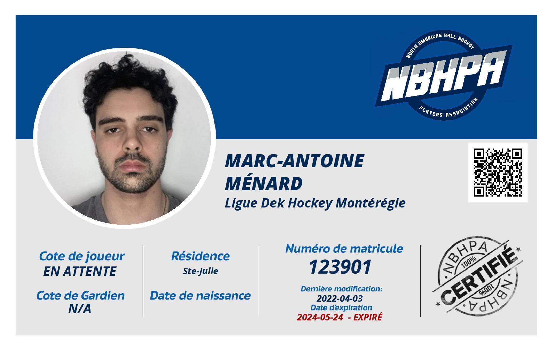 Marc-Antoine Ménard