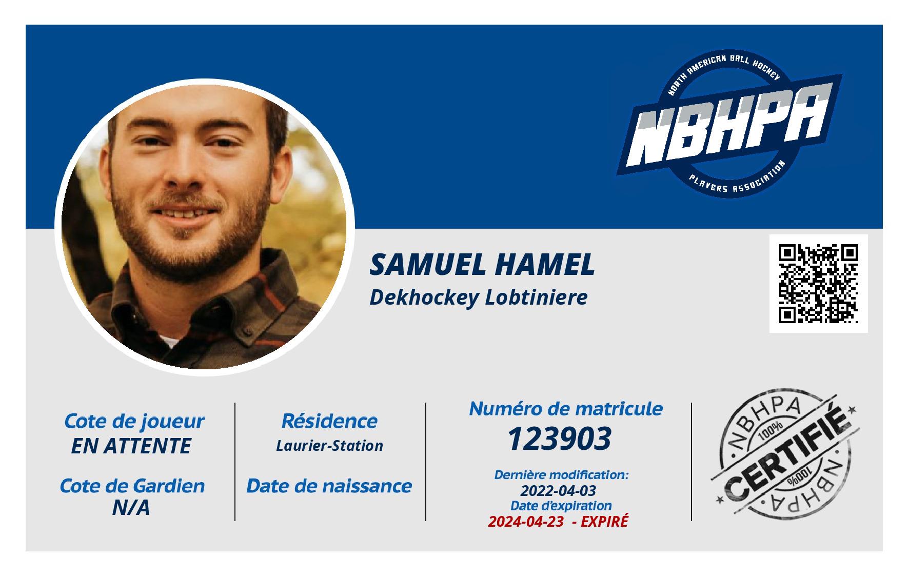 Samuel Hamel