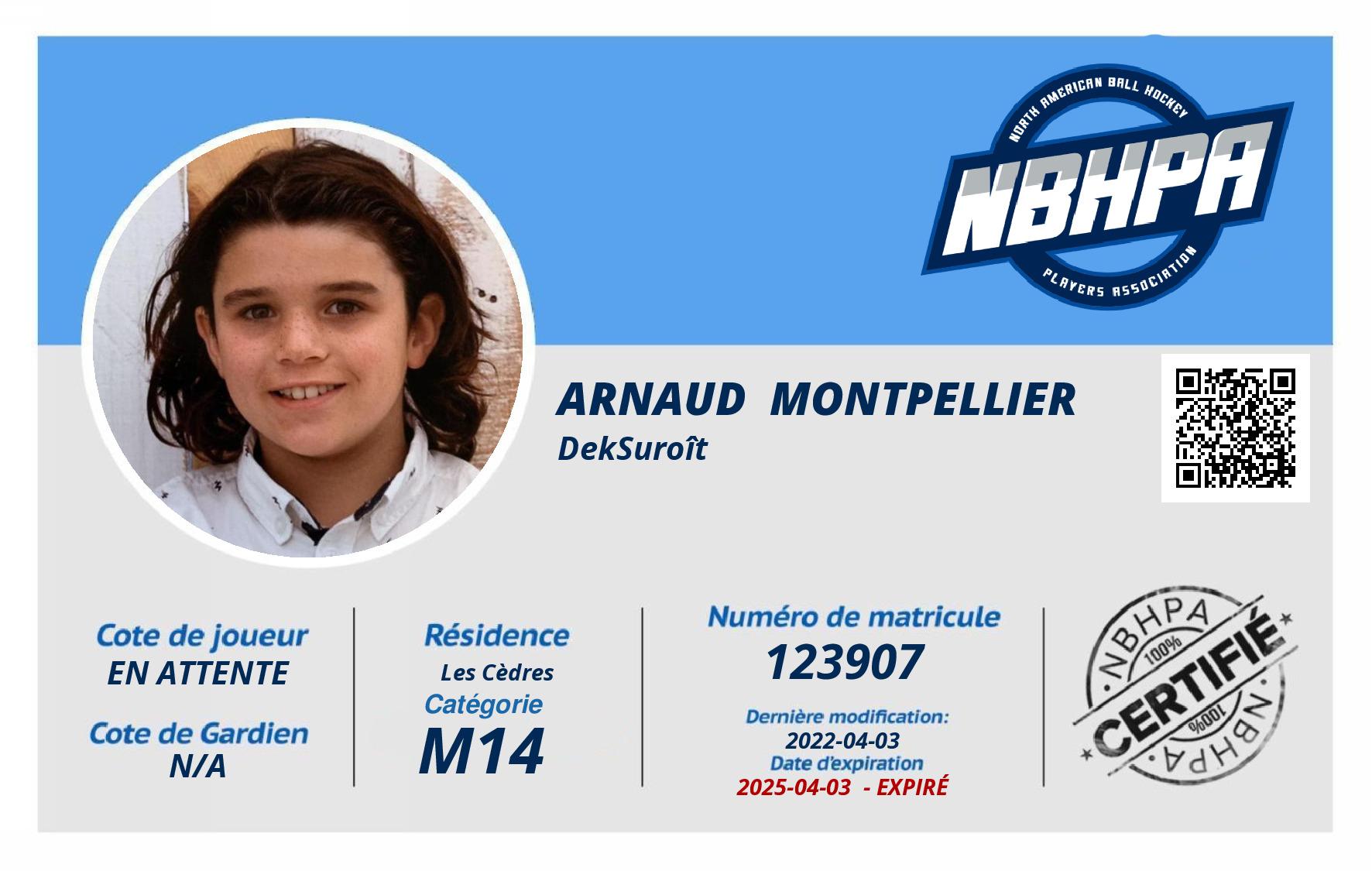 Arnaud  Montpellier