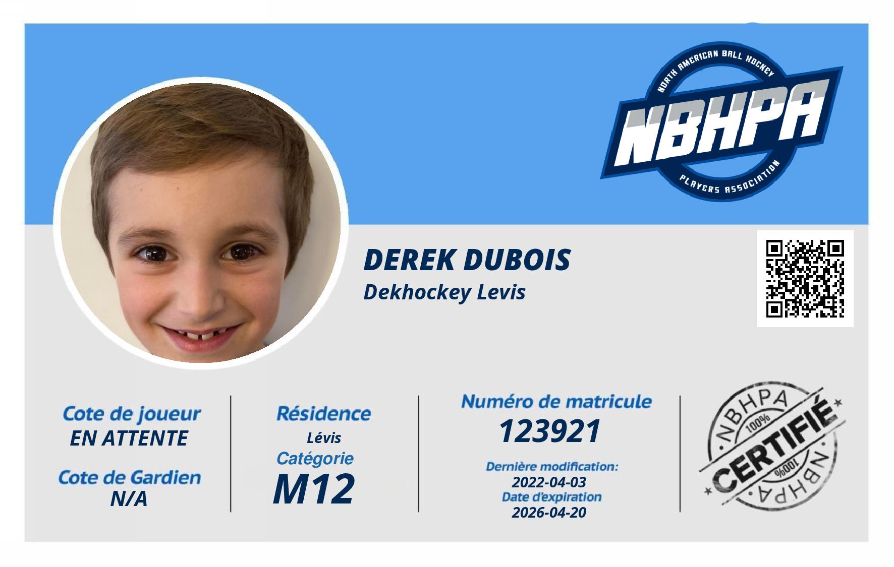 Derek Dubois