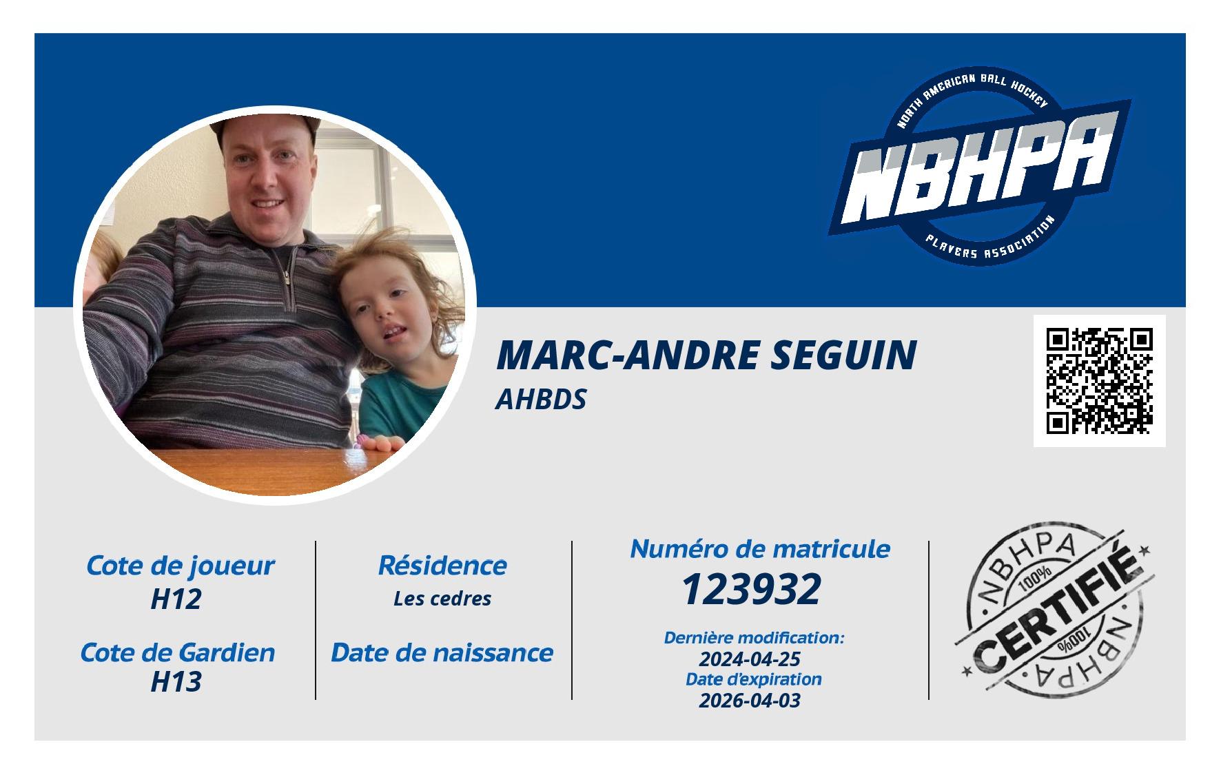 Marc-andre Seguin