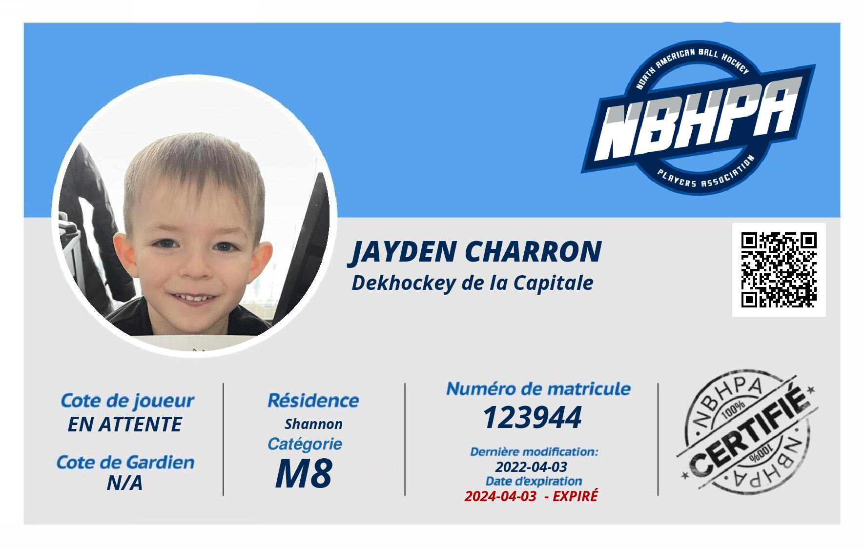 Jayden Charron