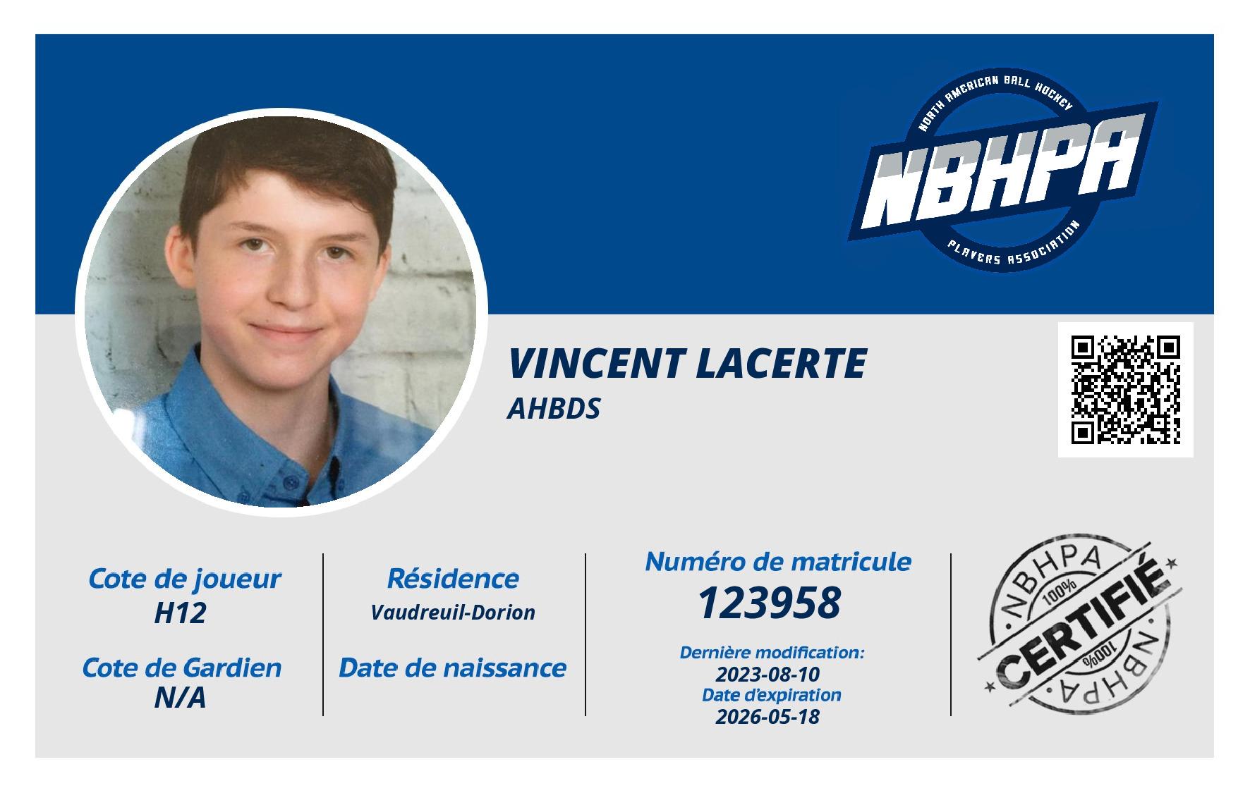 Vincent Lacerte