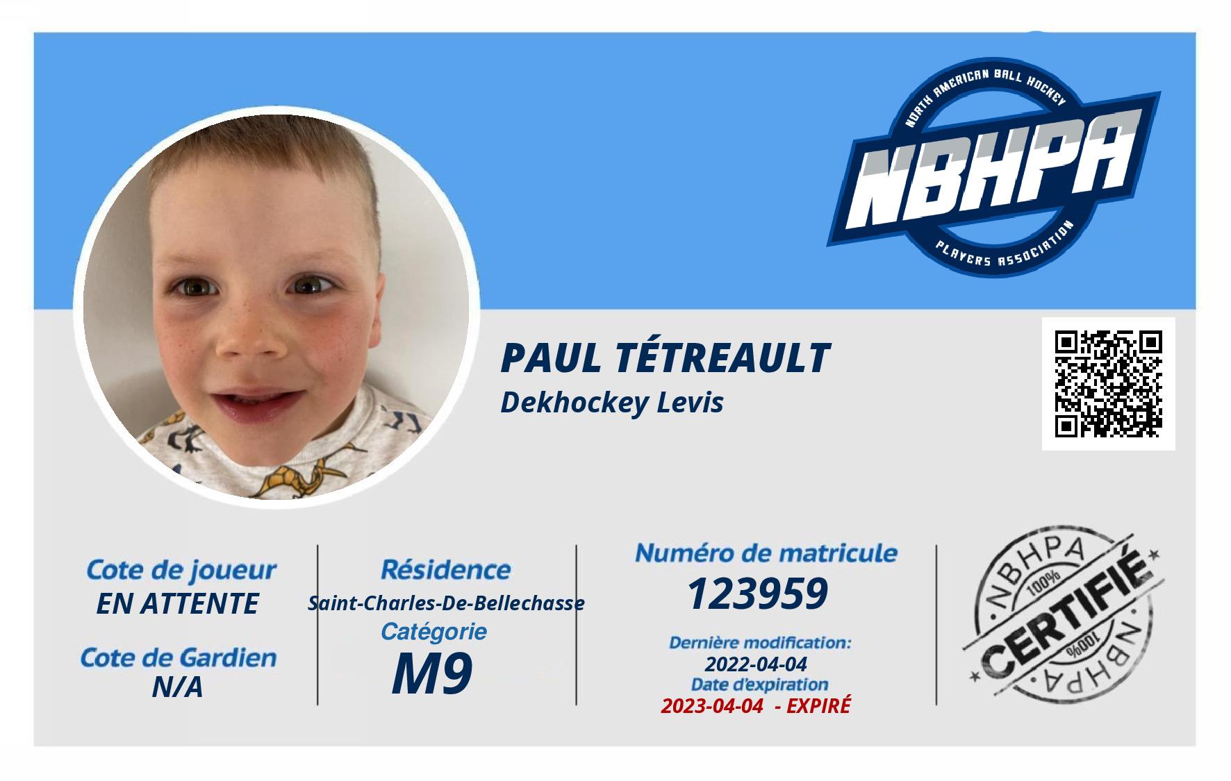 Paul Tétreault