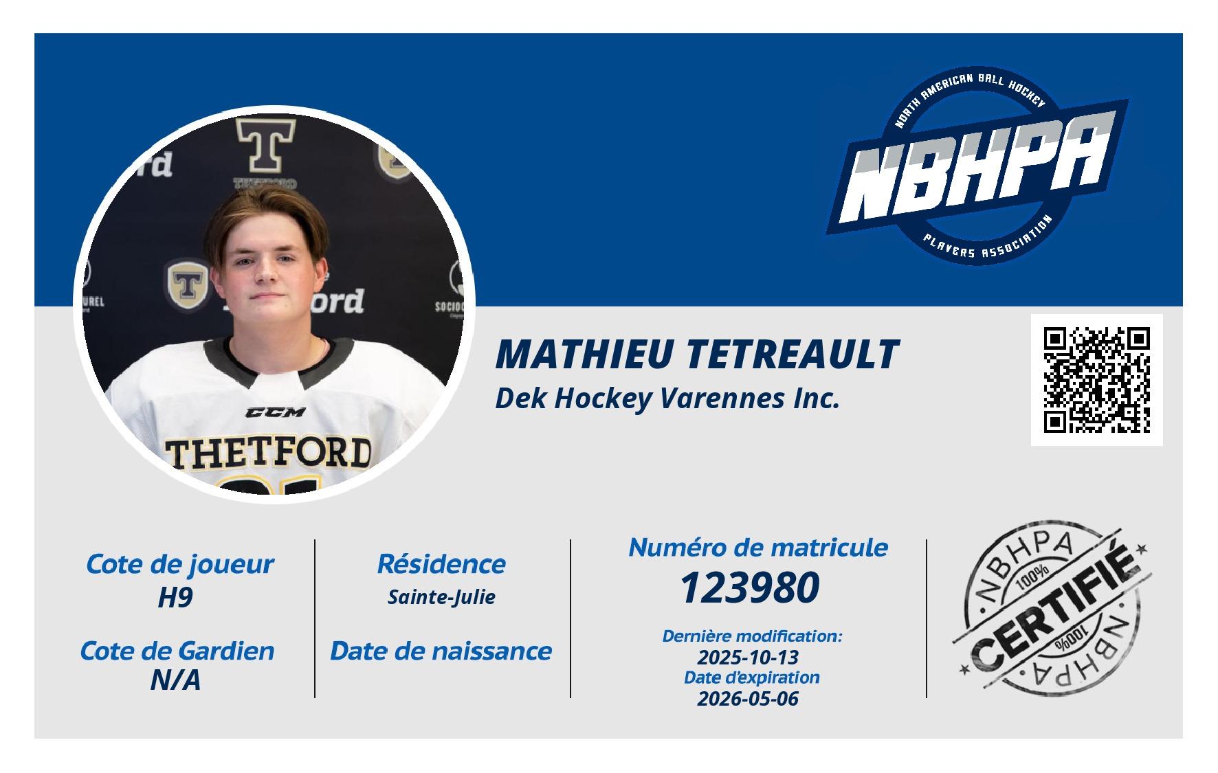 Mathieu Tetreault 