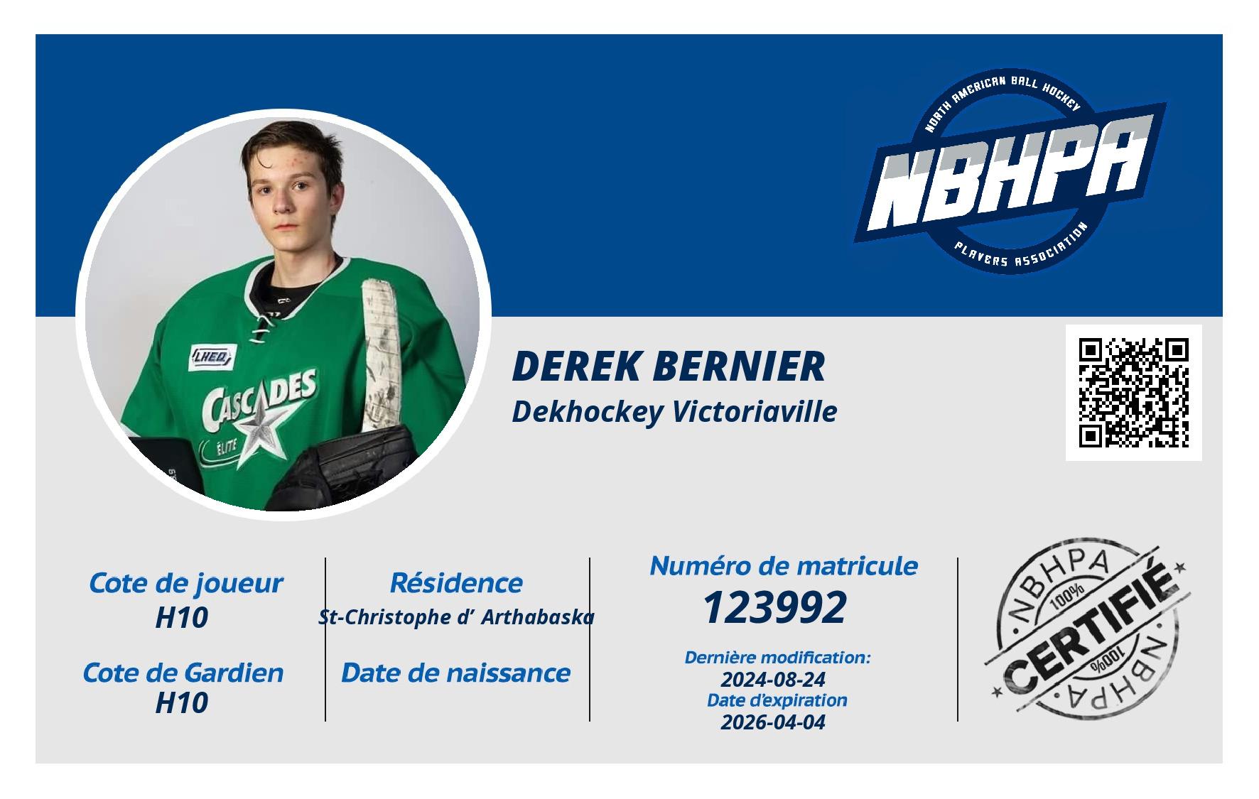 Derek Bernier