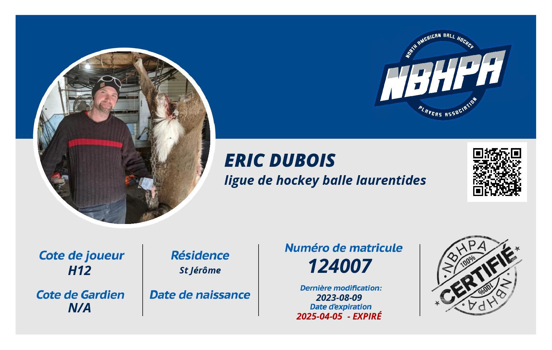Eric Dubois