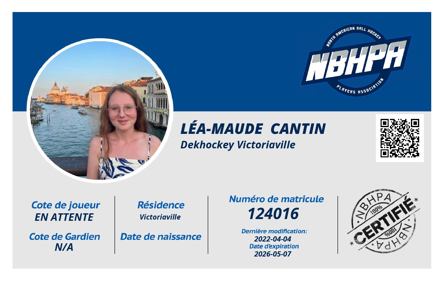 Léa-Maude  Cantin