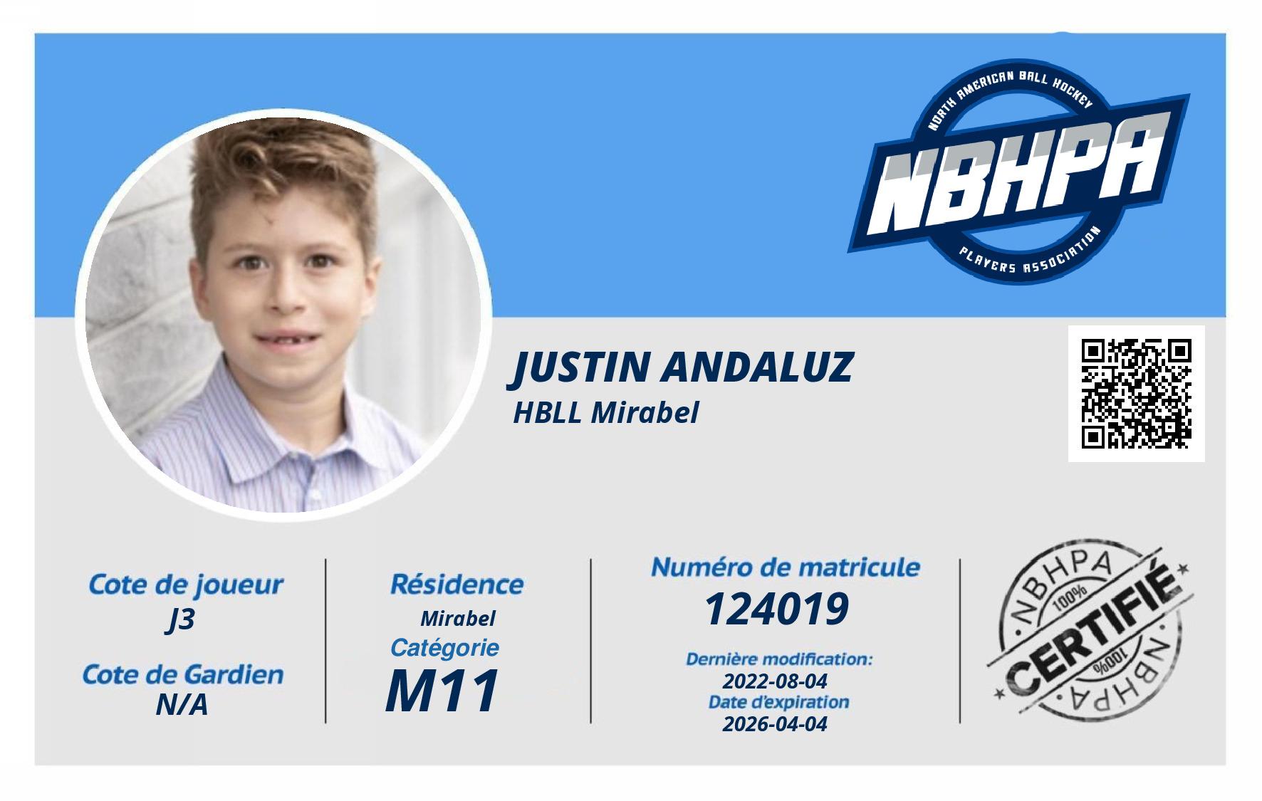 Justin Andaluz