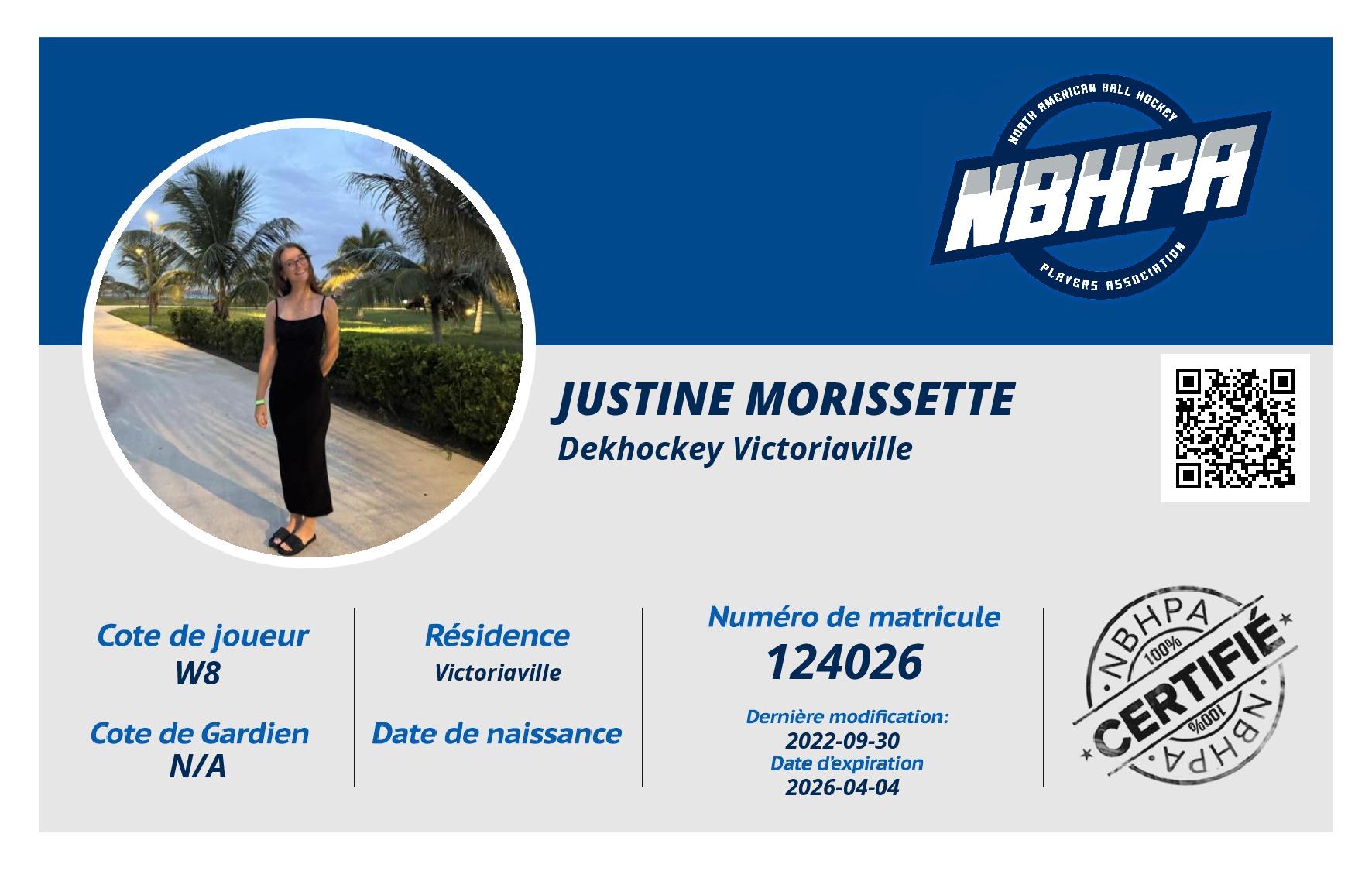 Justine Morissette 