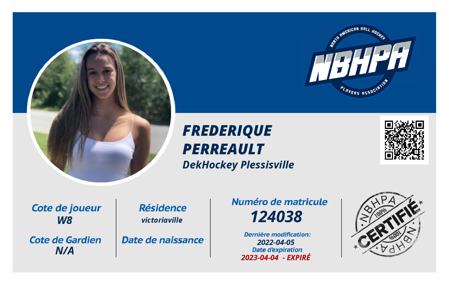 Frederique  Perreault 