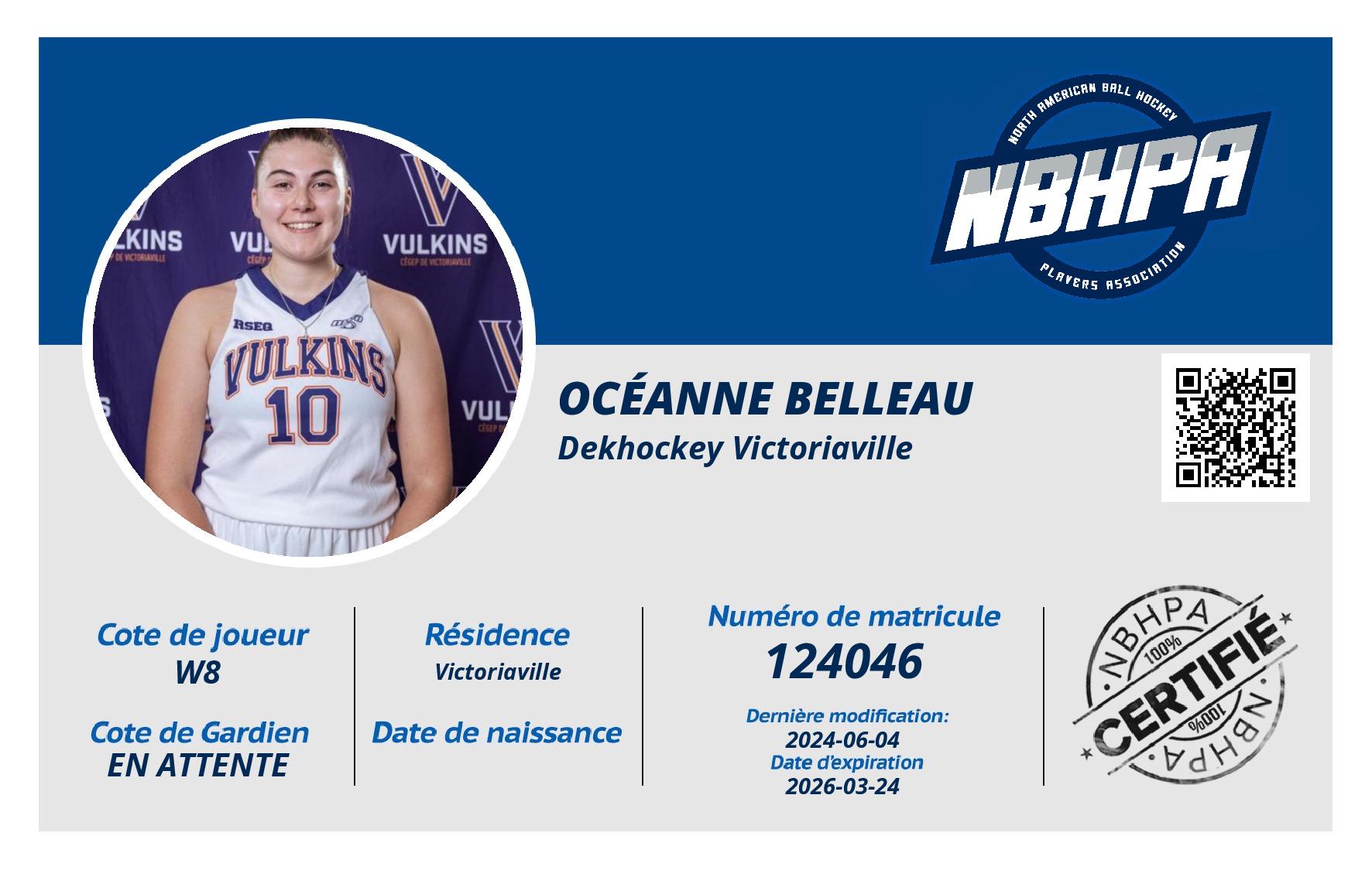 Océanne Belleau