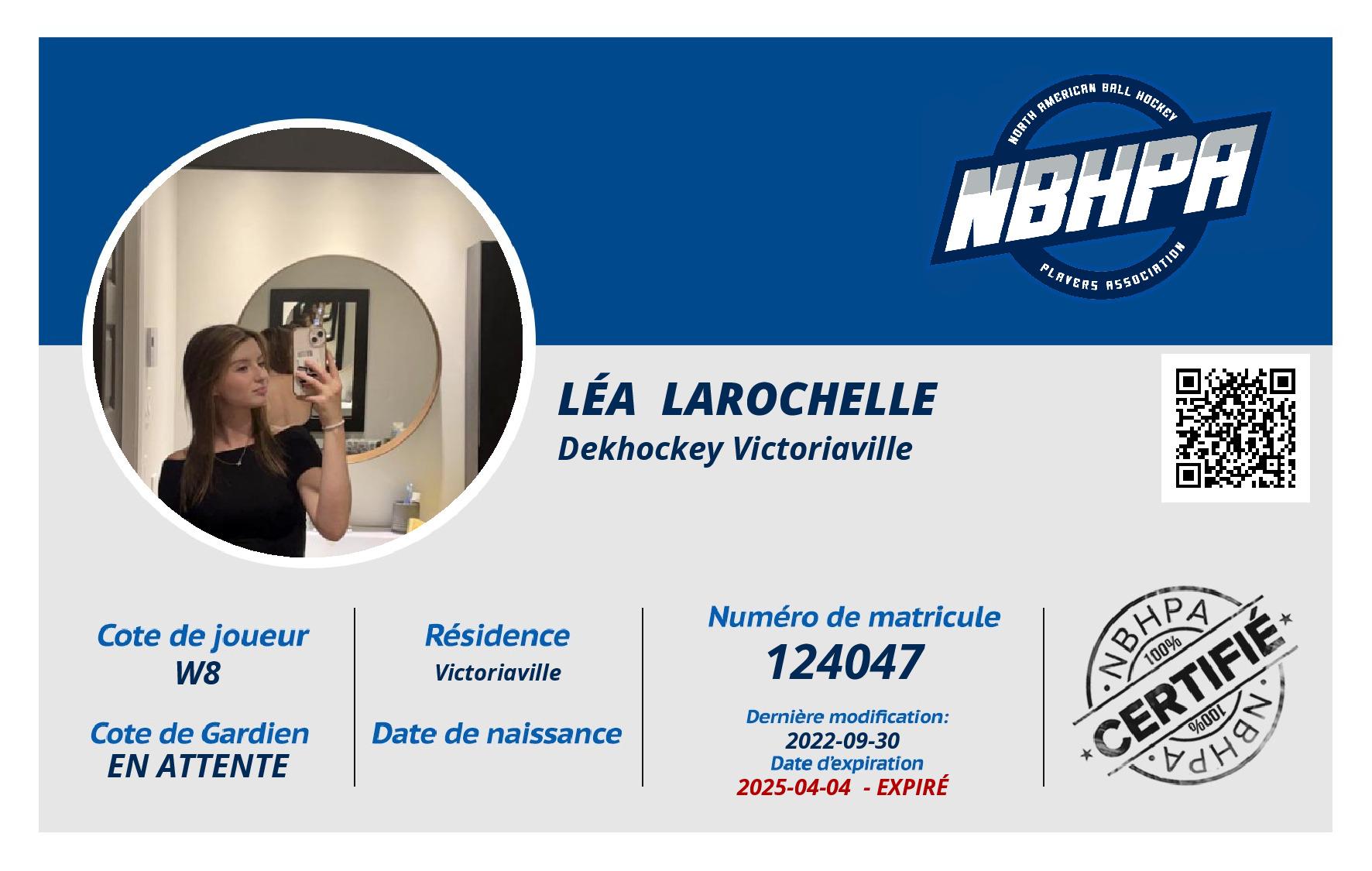 Léa  Larochelle 