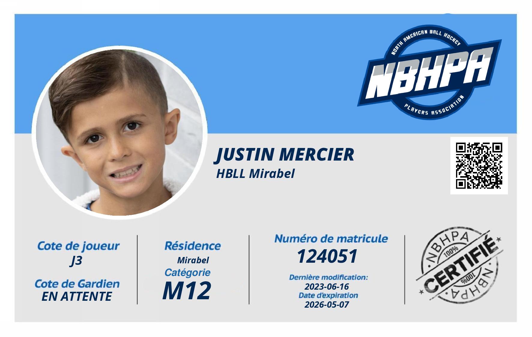 Justin Mercier