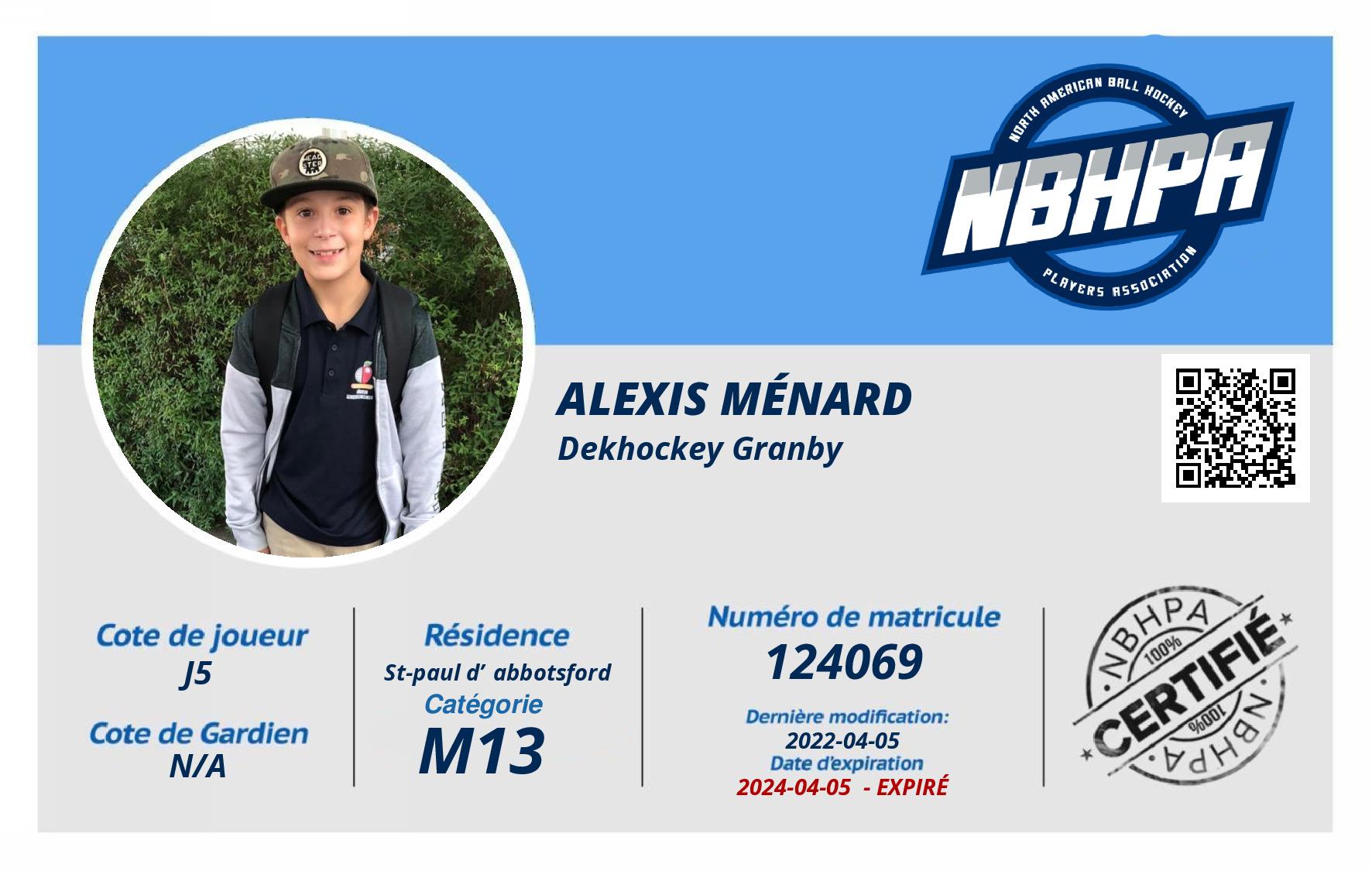 Alexis Ménard