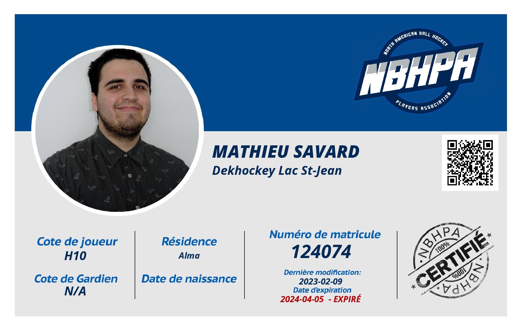 Mathieu Savard