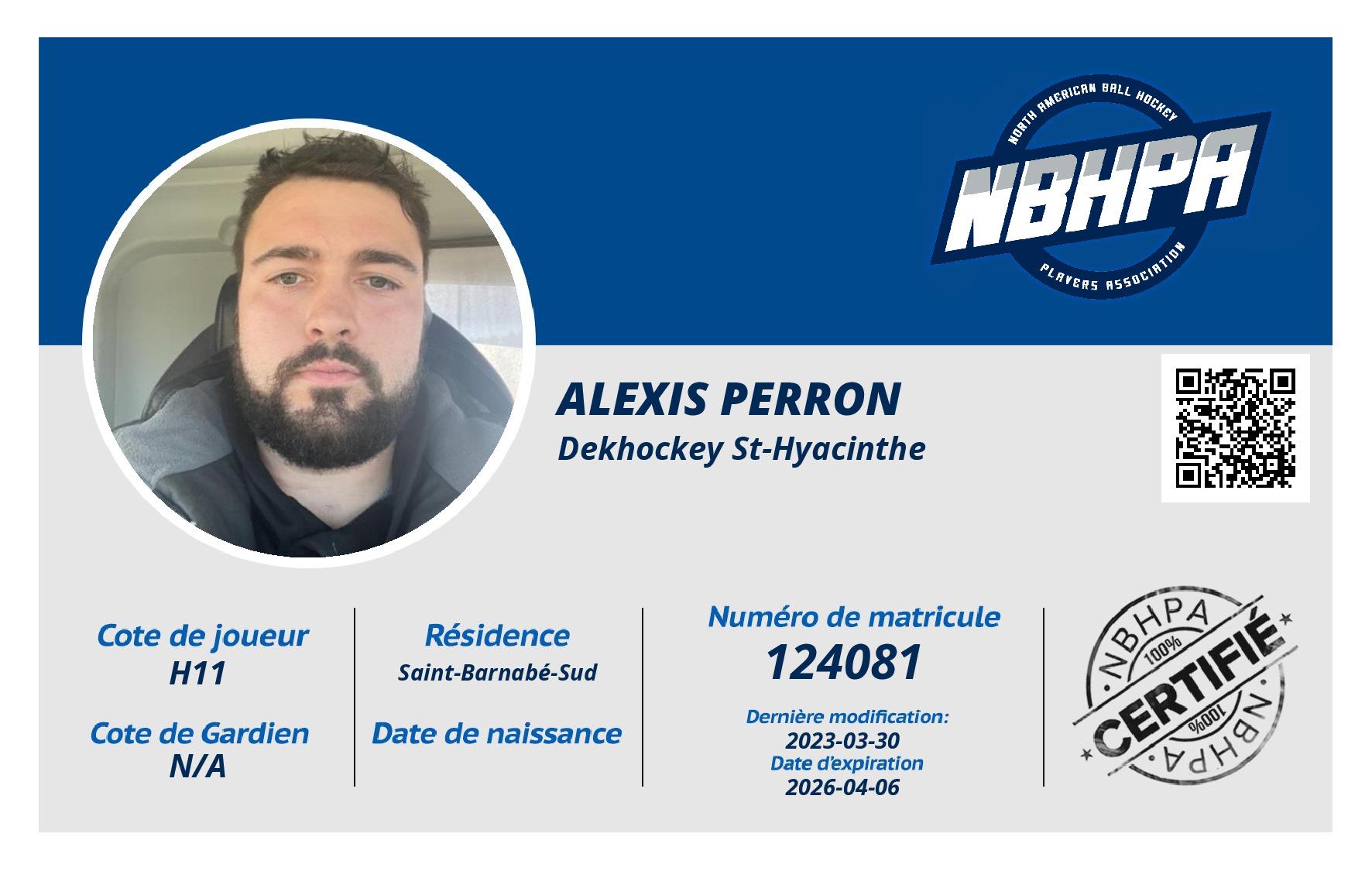 Alexis Perron
