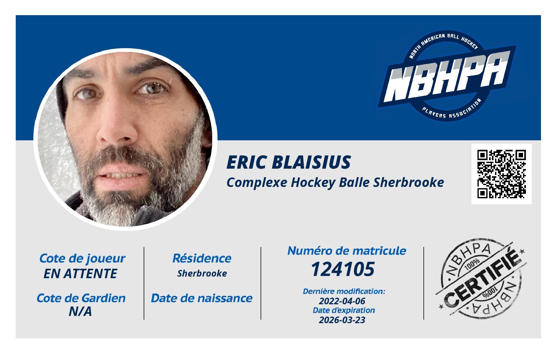 Eric Blaisius