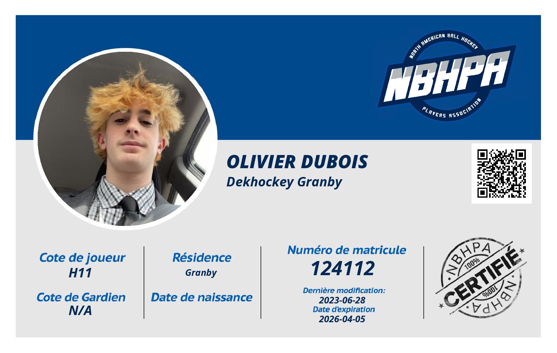 Olivier Dubois