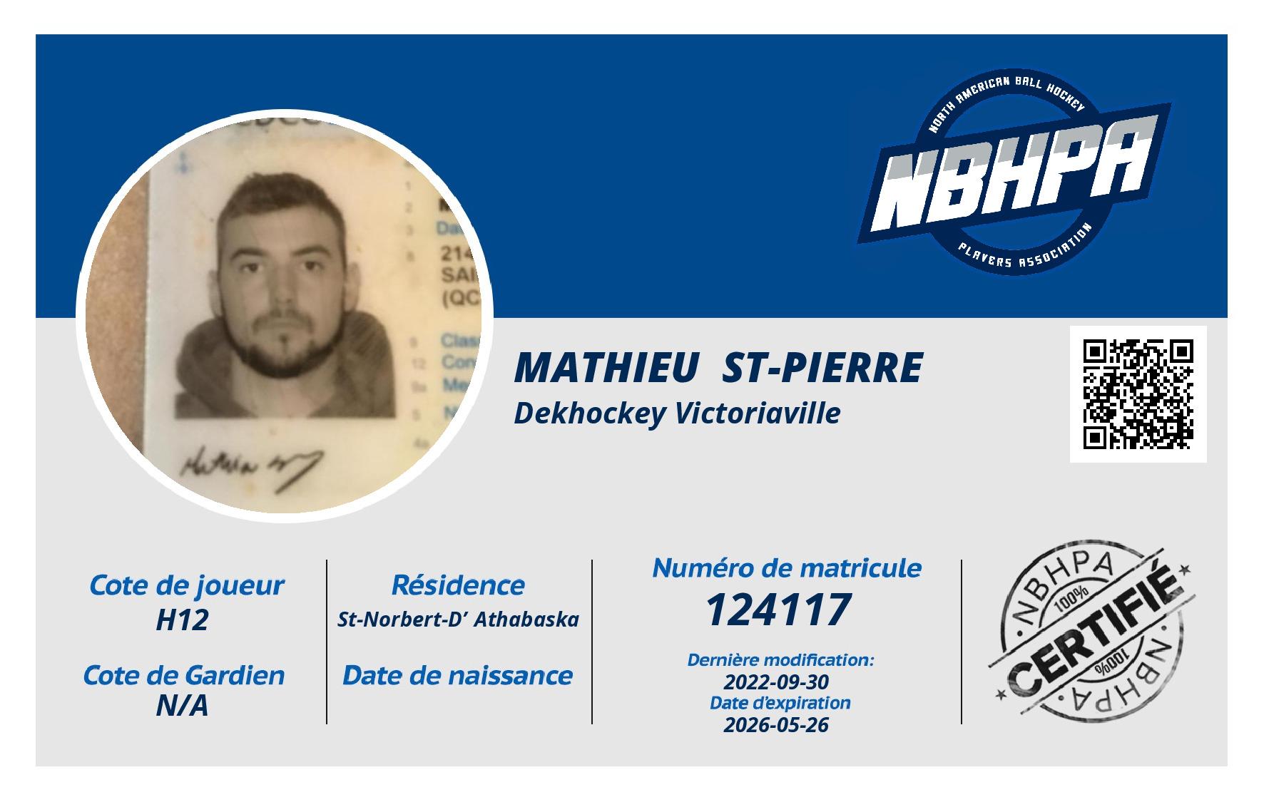 Mathieu  St-Pierre 