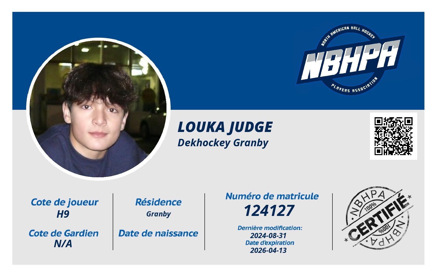 Louka Judge