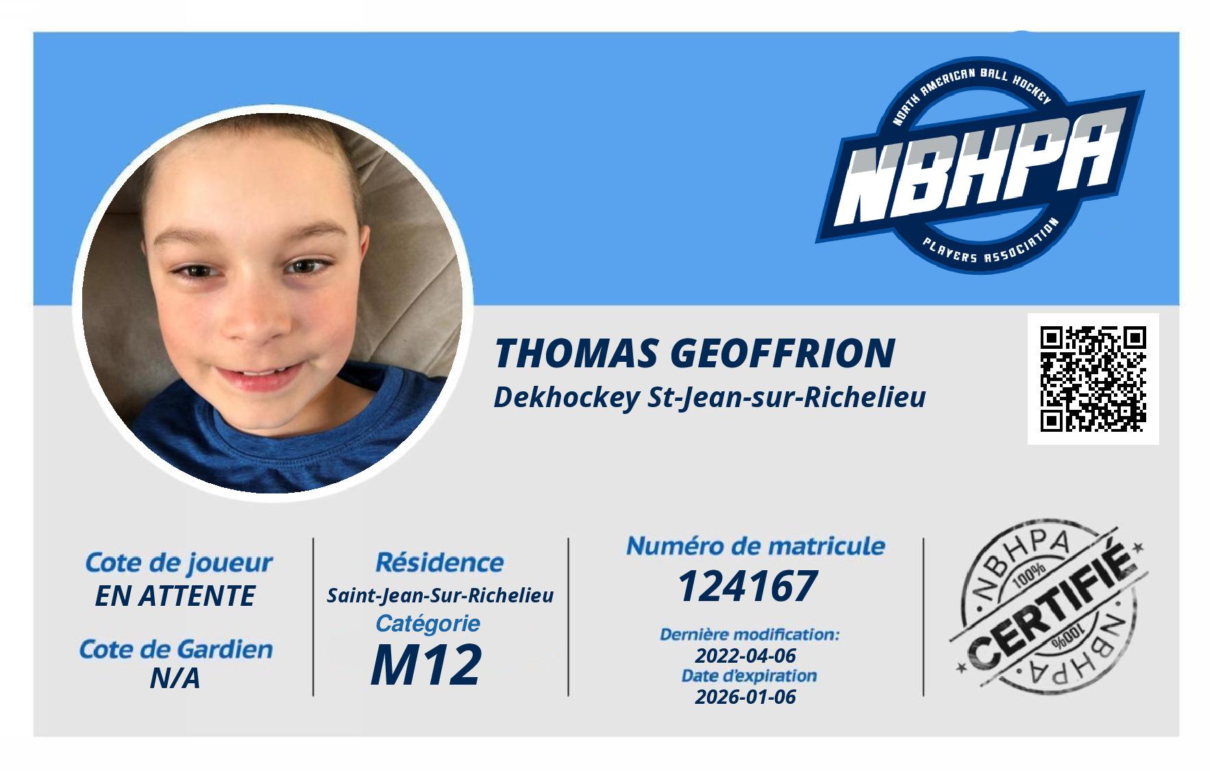 Thomas Geoffrion