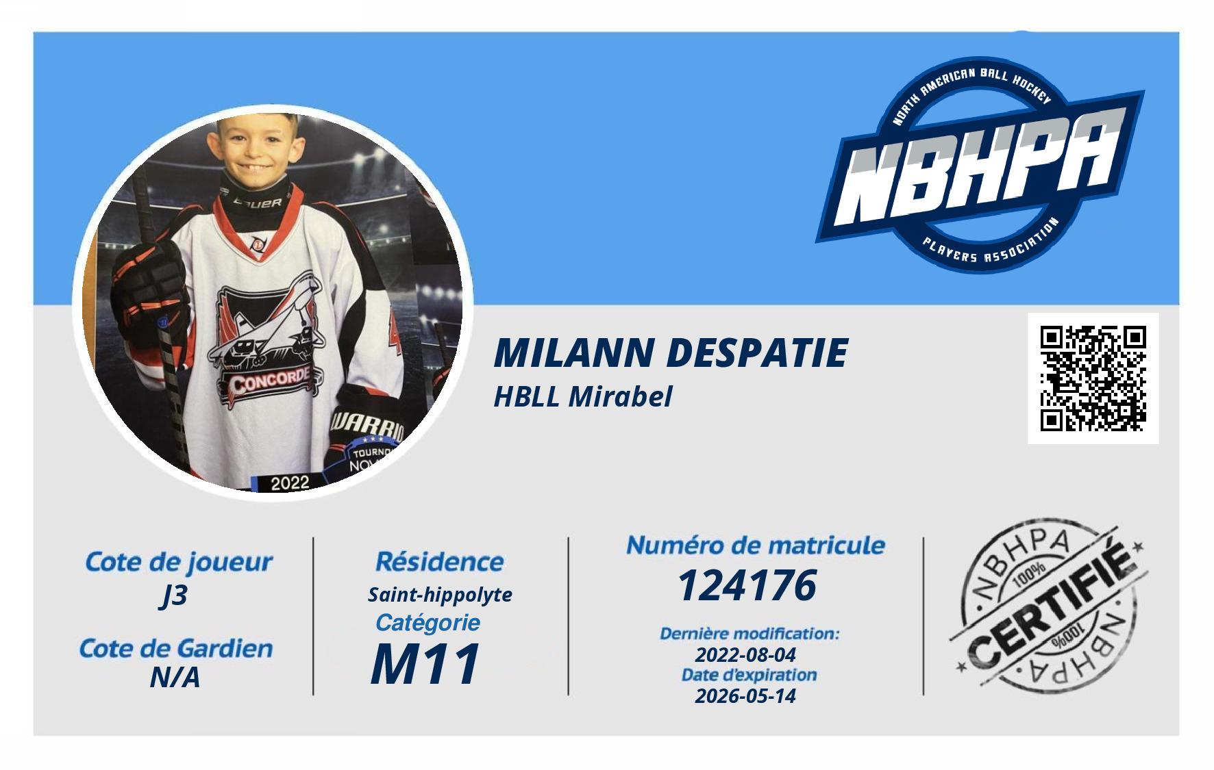 Milann Despatie