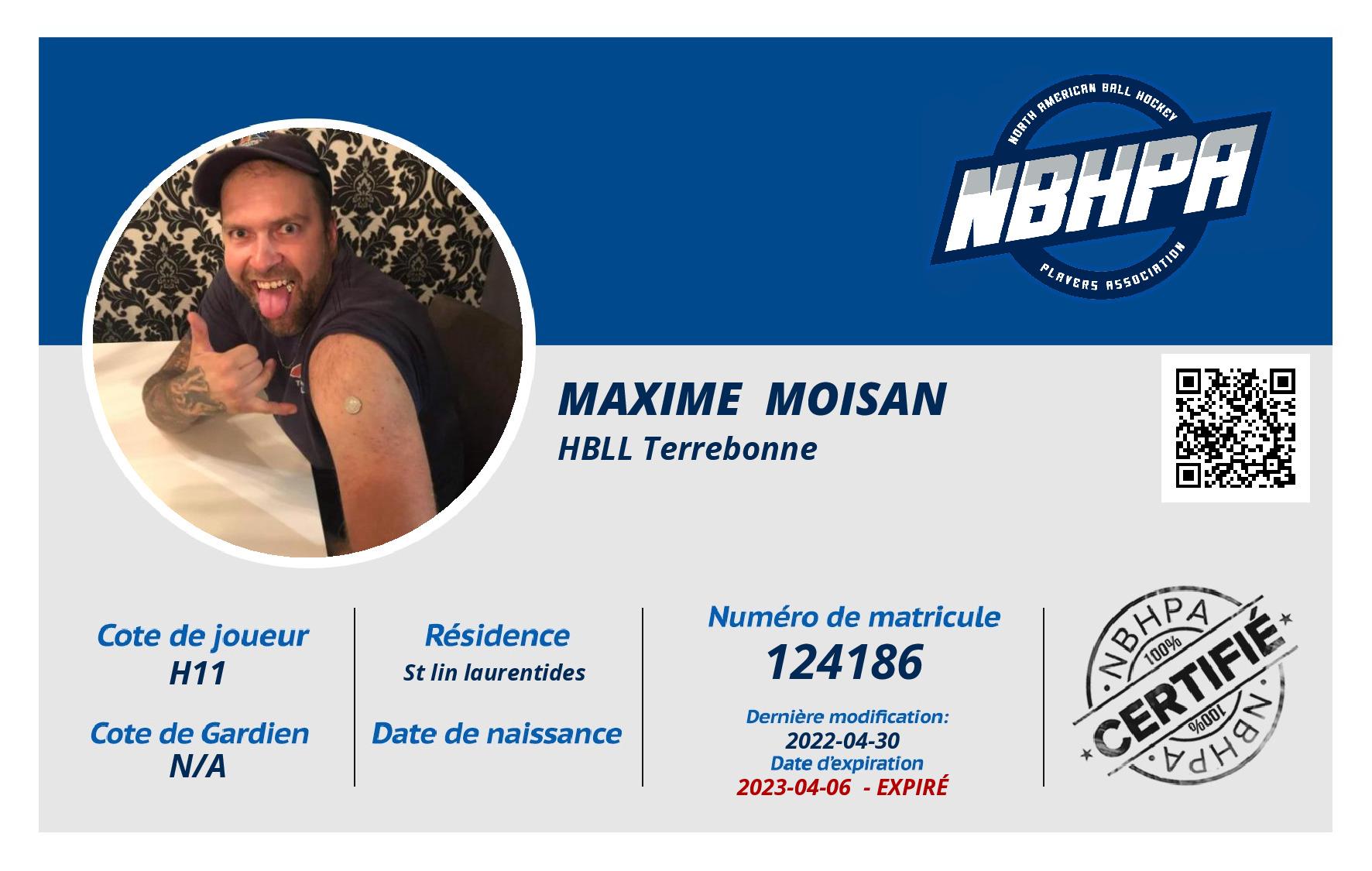 Maxime  Moisan