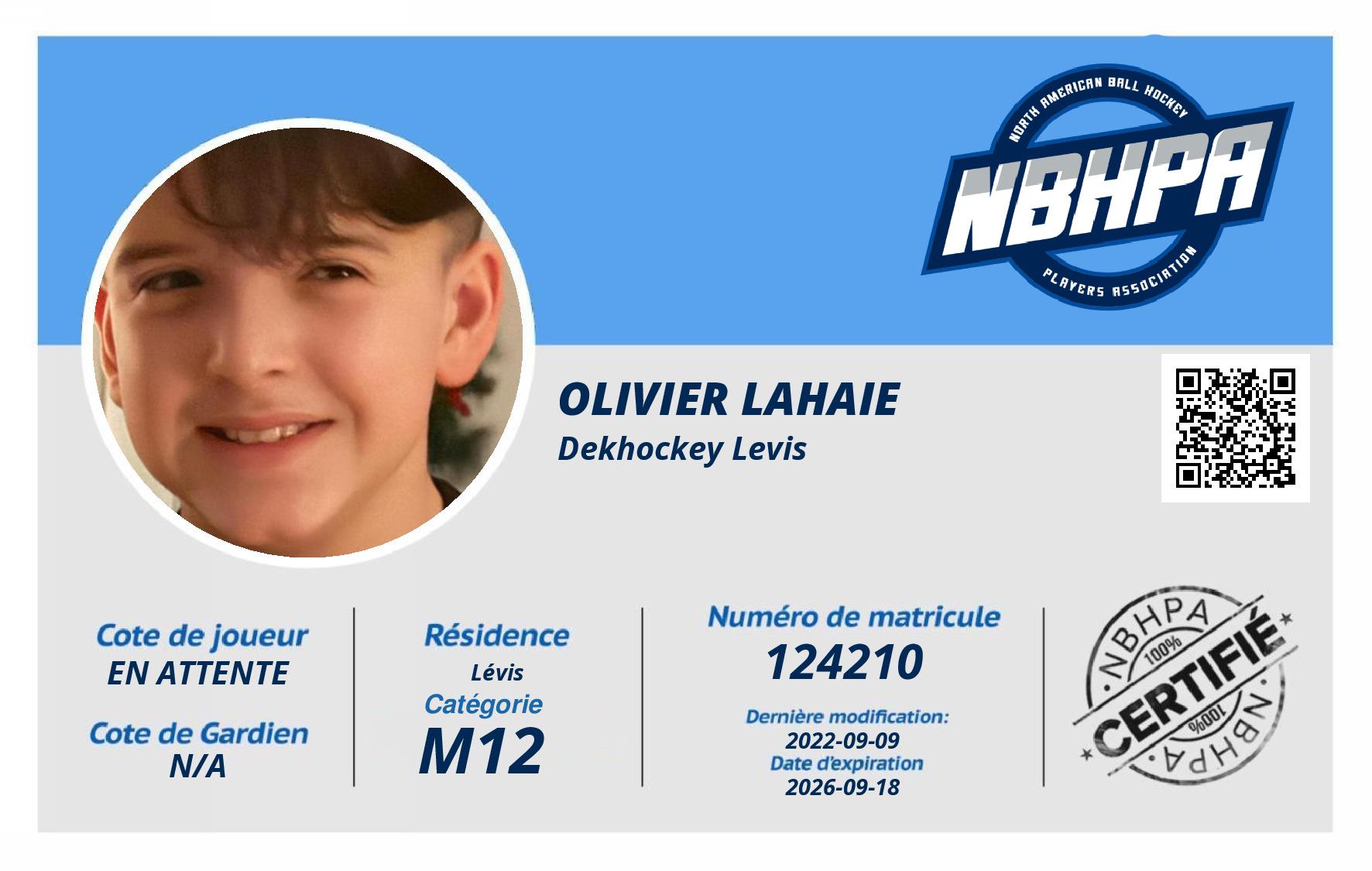 Olivier Lahaie