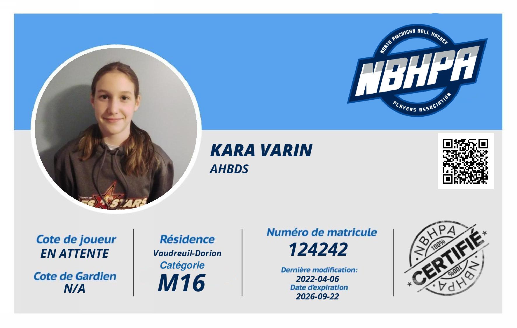 Kara Varin