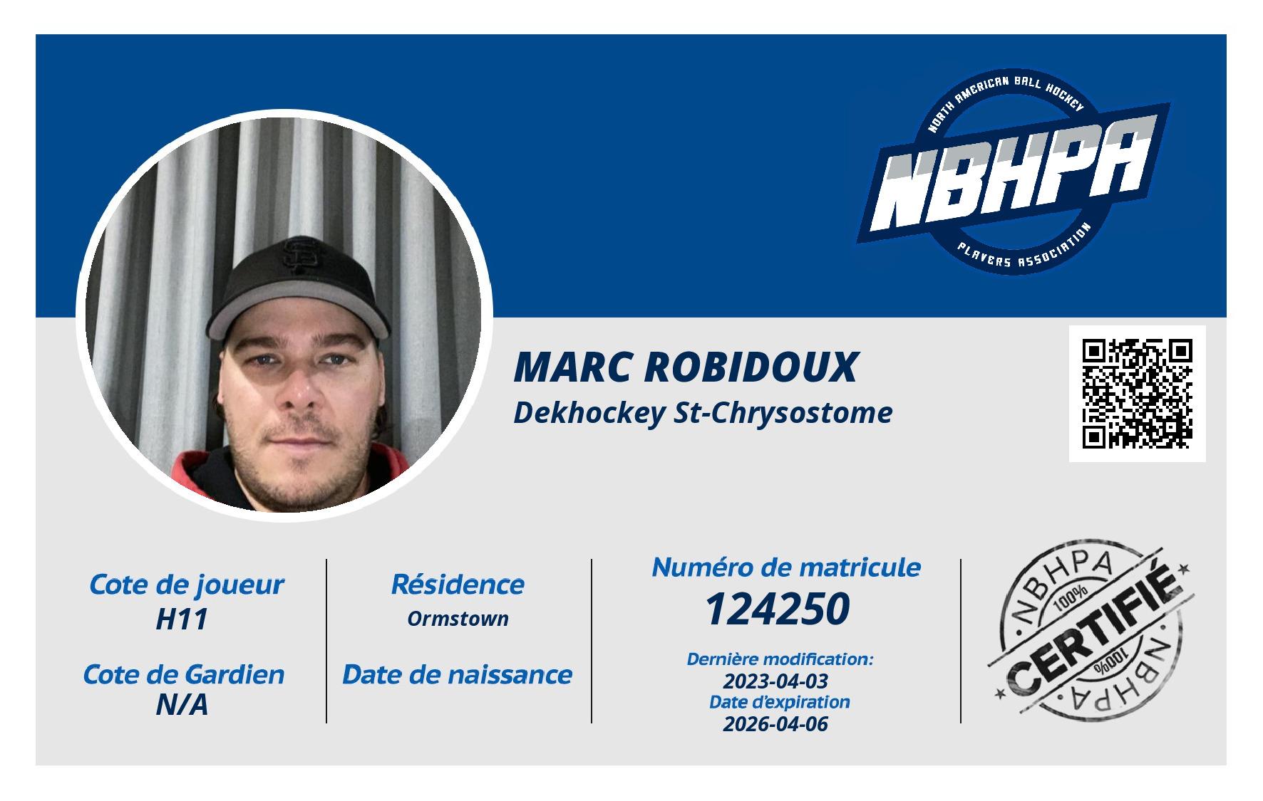Marc Robidoux