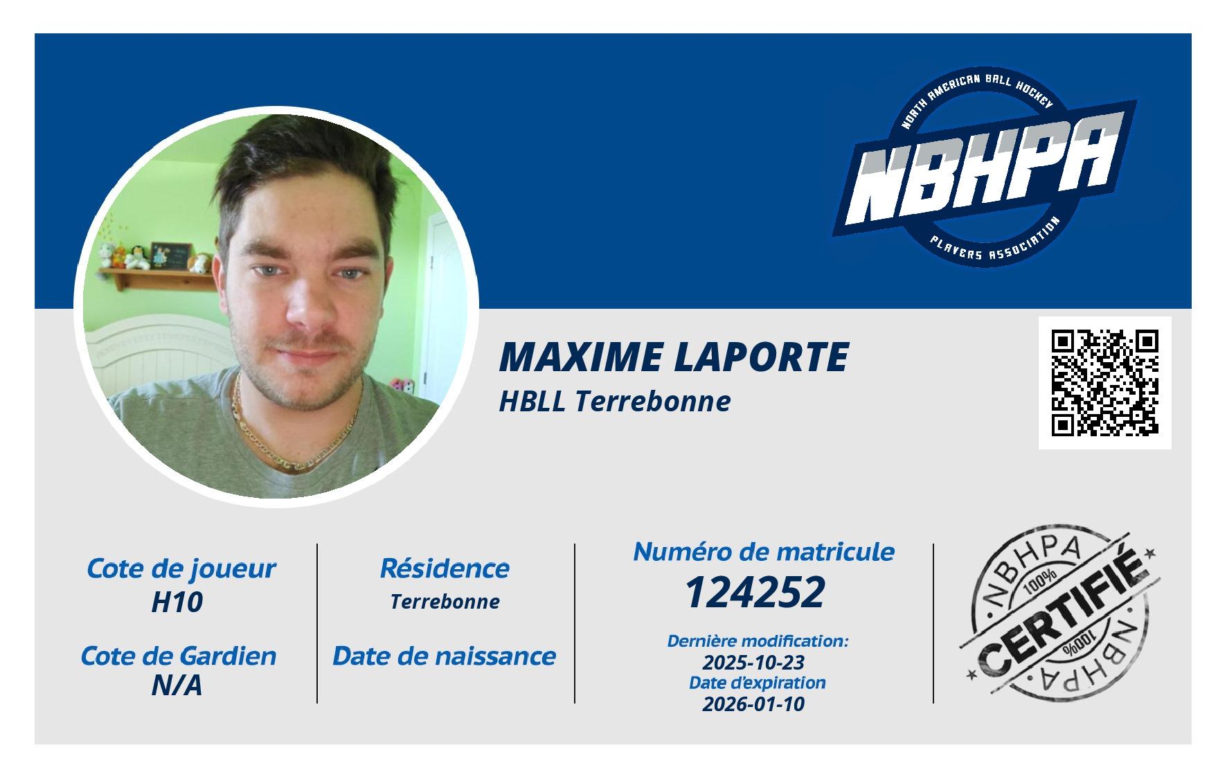 Maxime Laporte