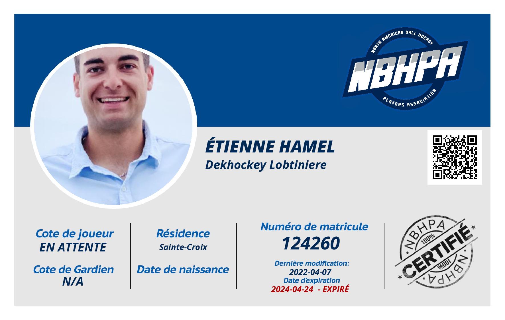 Étienne Hamel