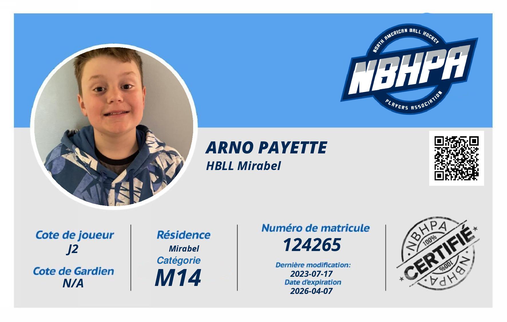 Arno Payette