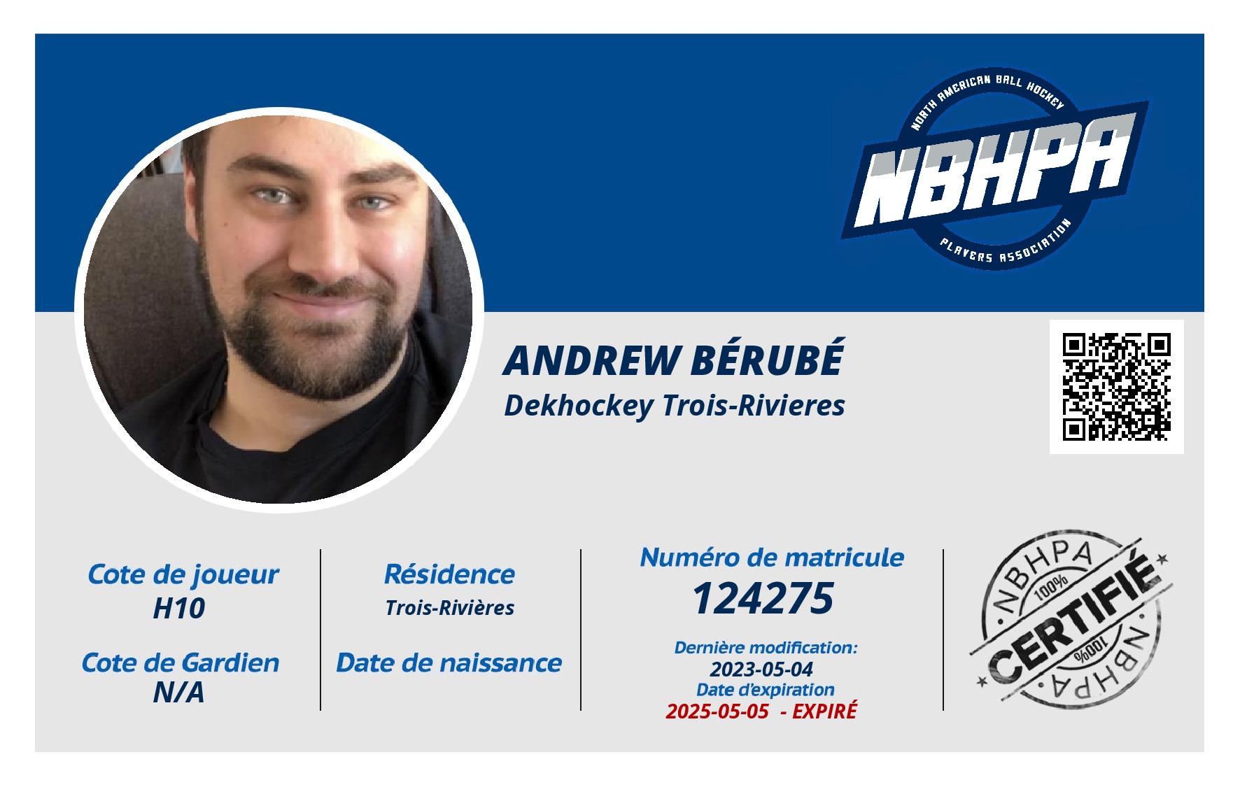 Andrew Bérubé