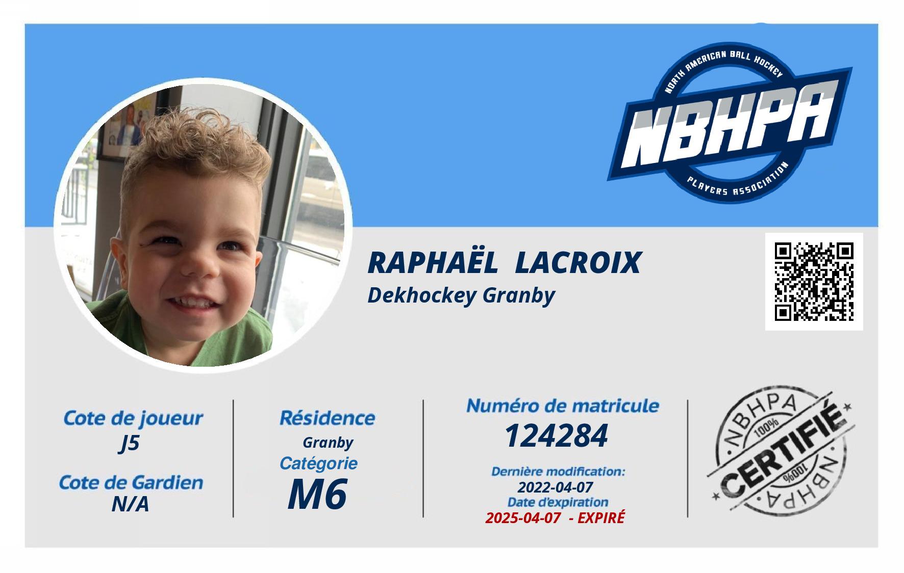 Raphaël  Lacroix