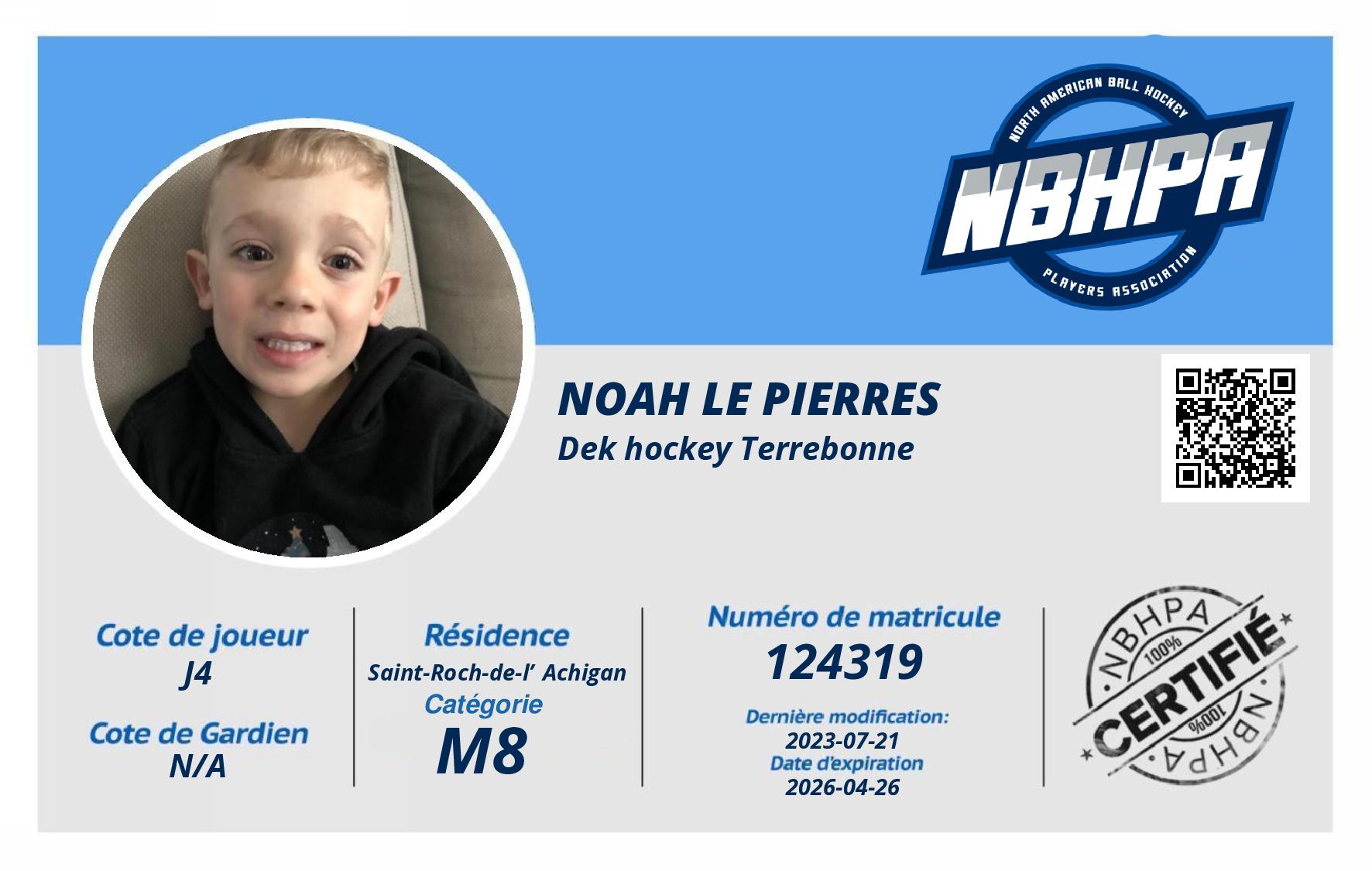 Noah Le Pierres