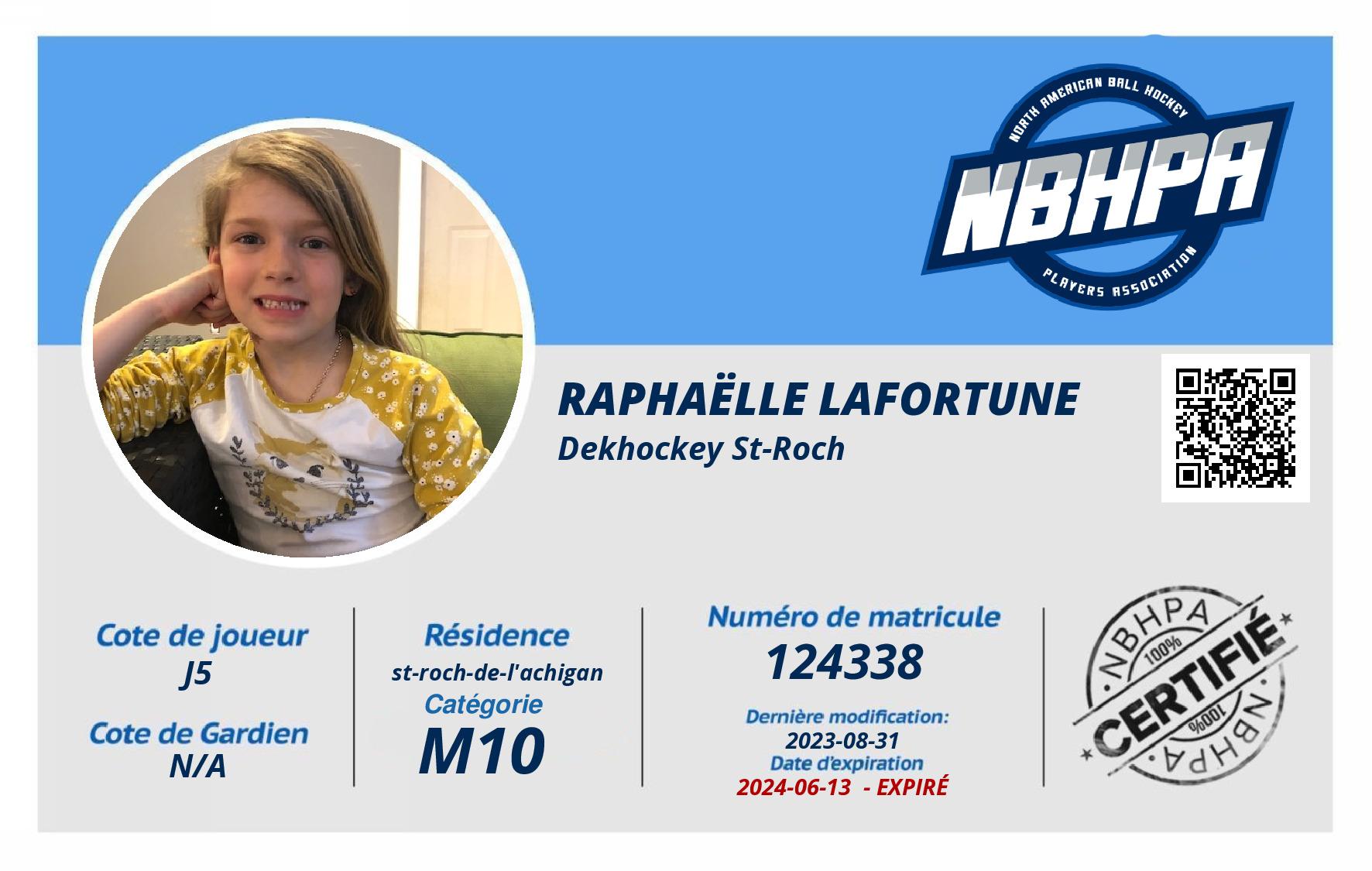 Raphaëlle Lafortune