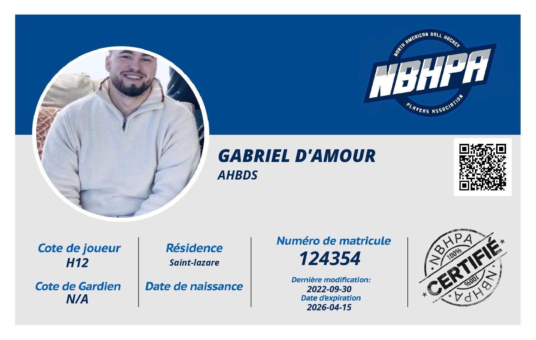 Gabriel D'amour
