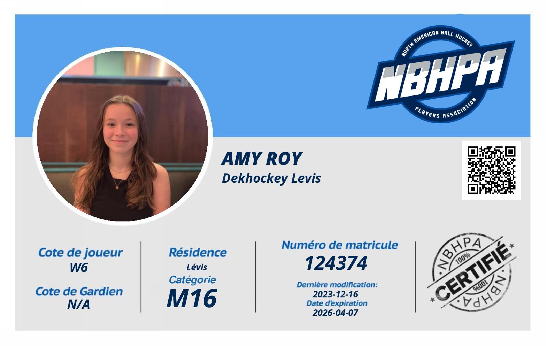 Amy Roy
