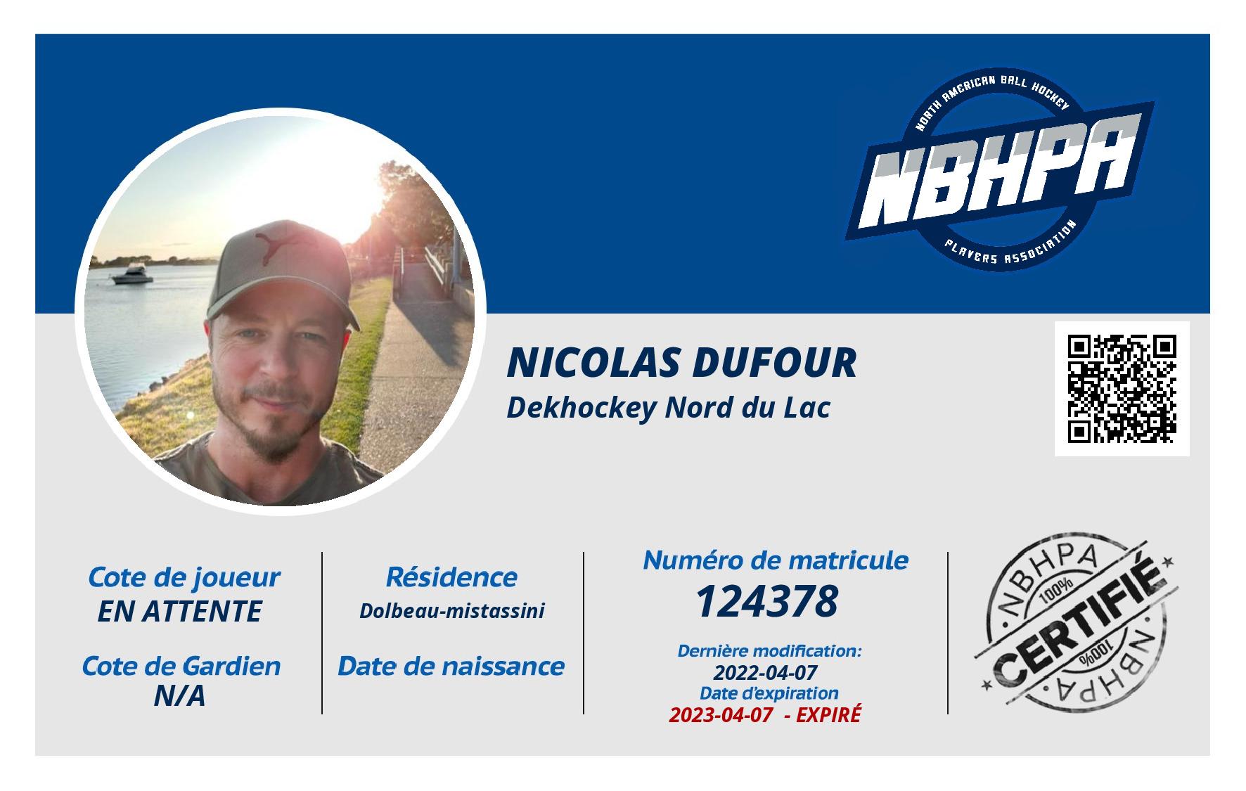 Nicolas Dufour