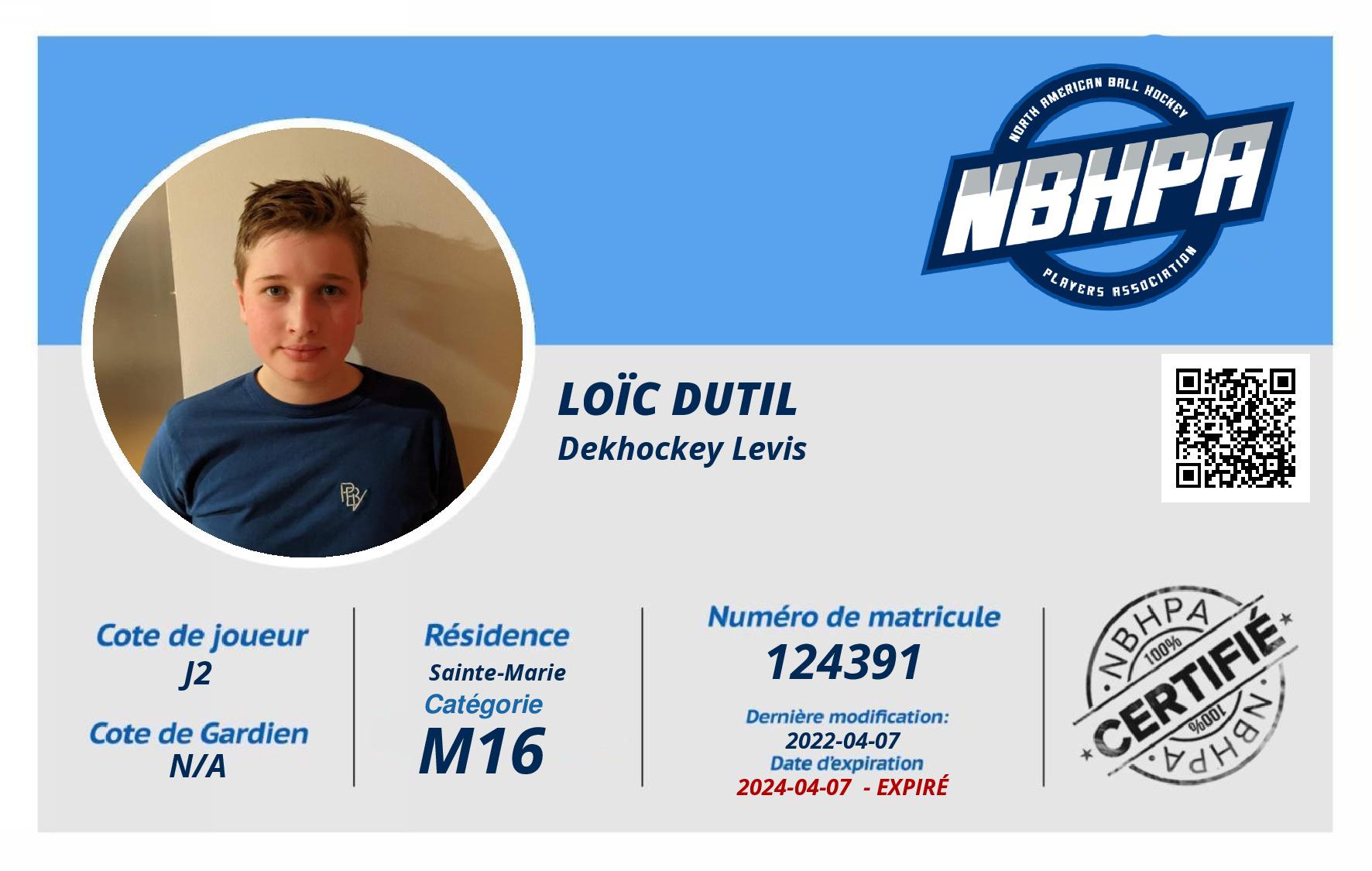 Loïc Dutil