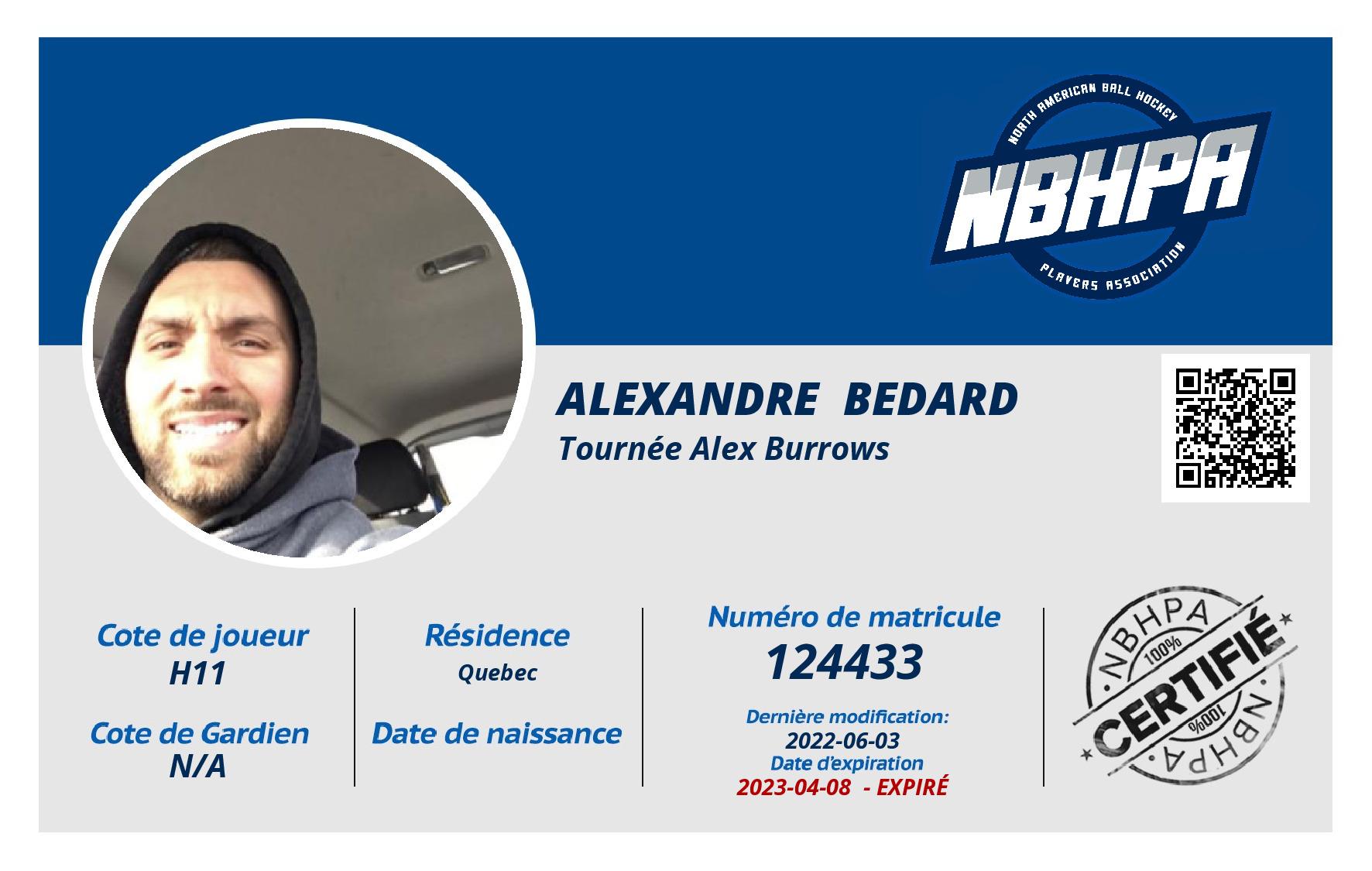 Alexandre  Bedard 