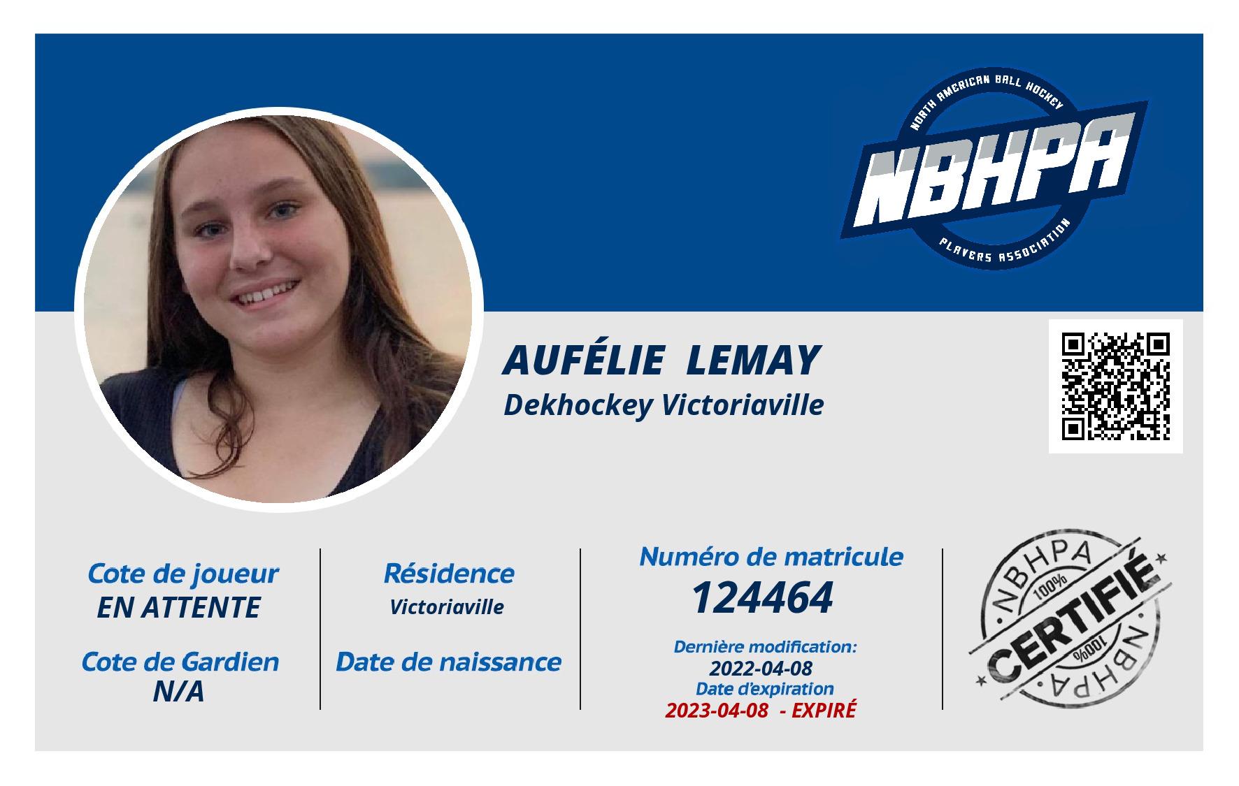 Aufélie  Lemay 