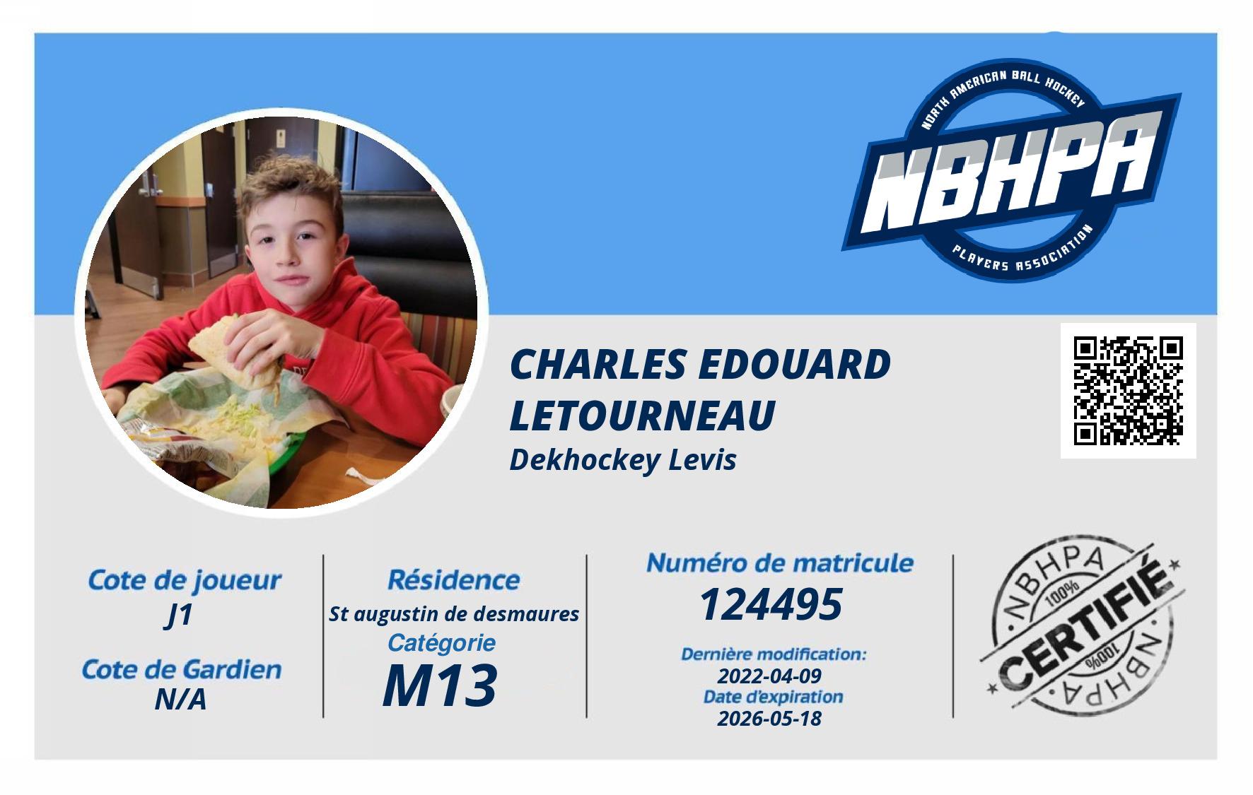 Charles Edouard Letourneau
