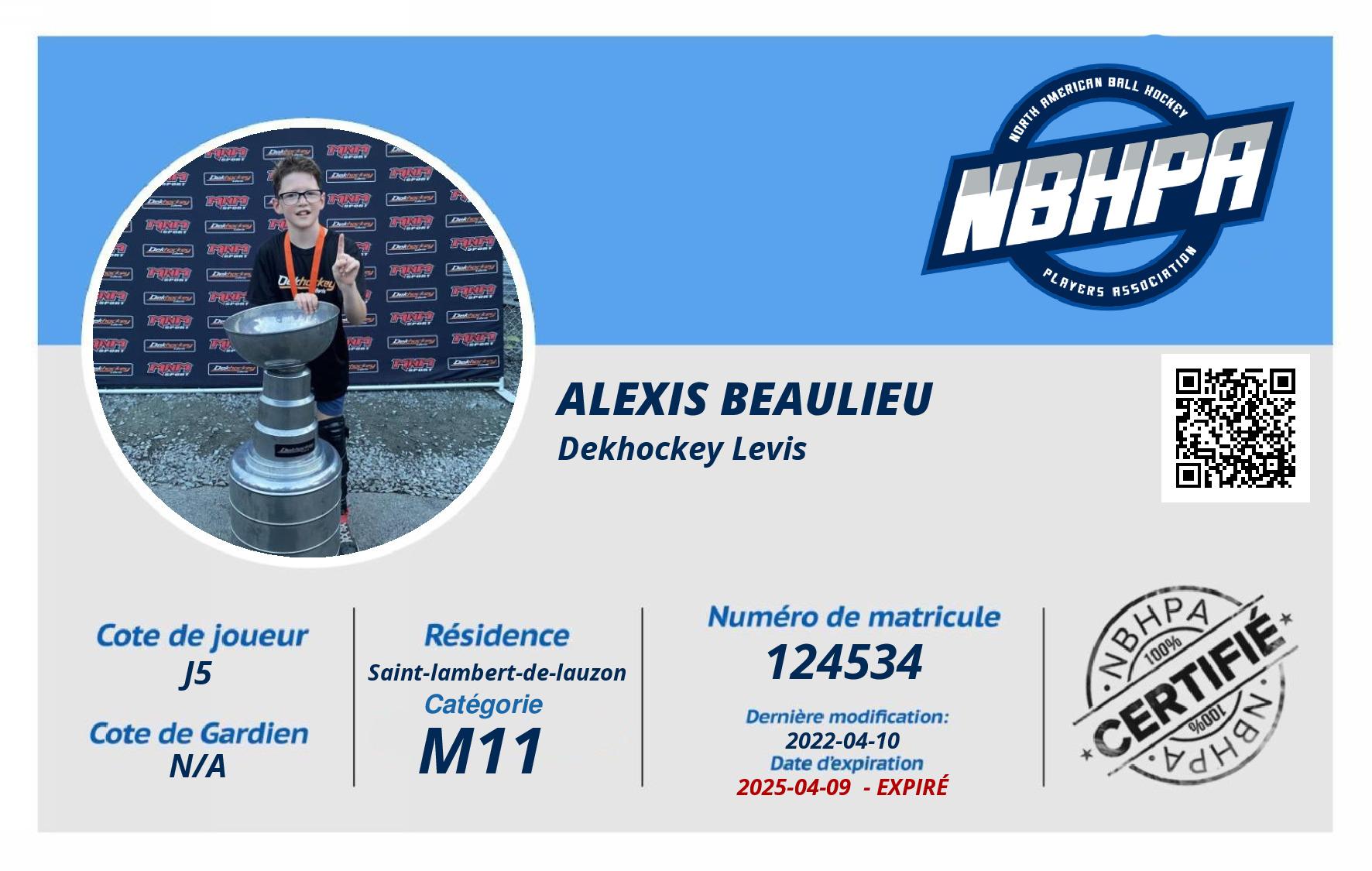 Alexis Beaulieu