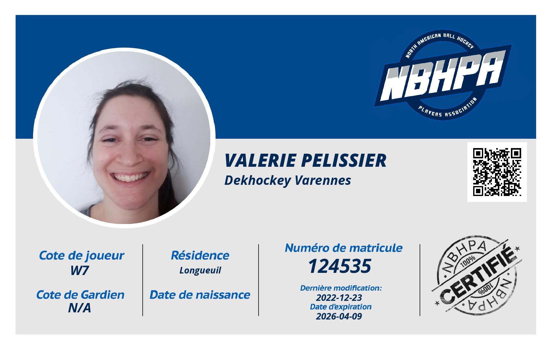 Valerie Pelissier
