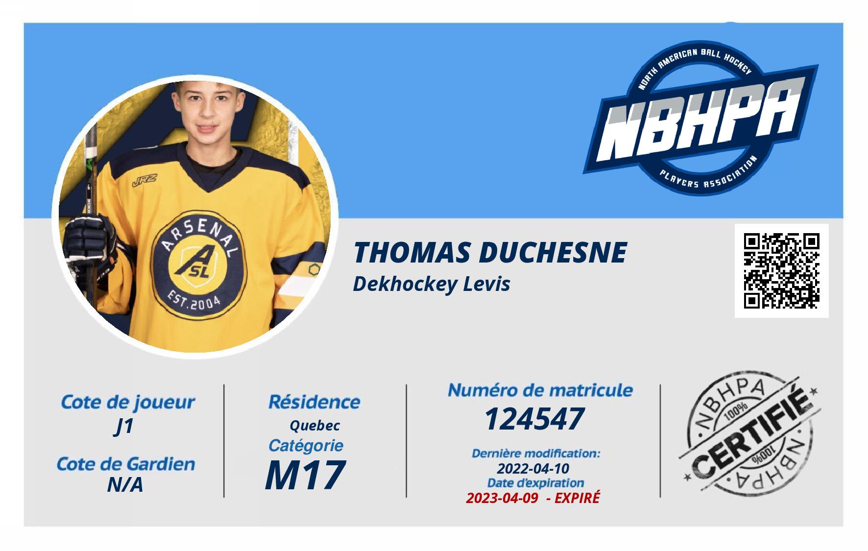 Thomas Duchesne
