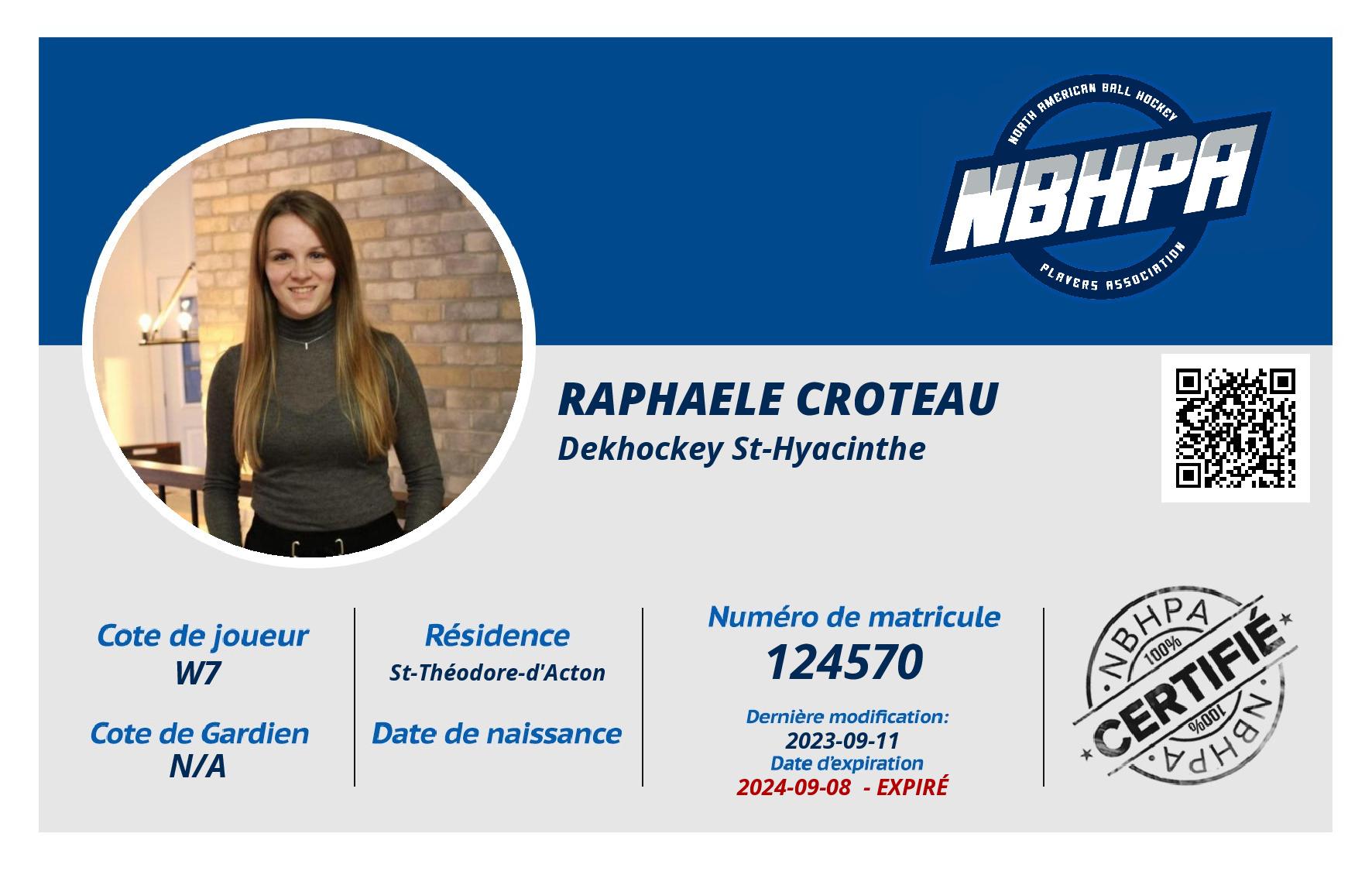 Raphaele Croteau