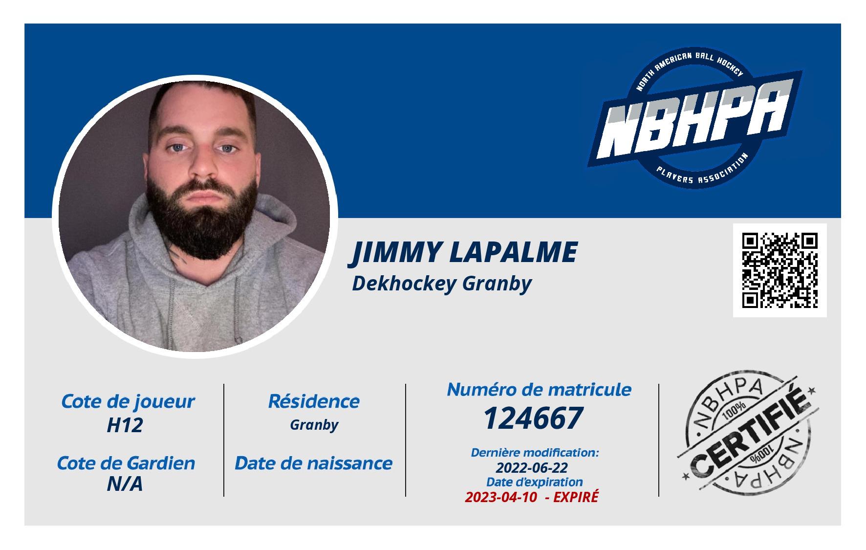 Jimmy Lapalme